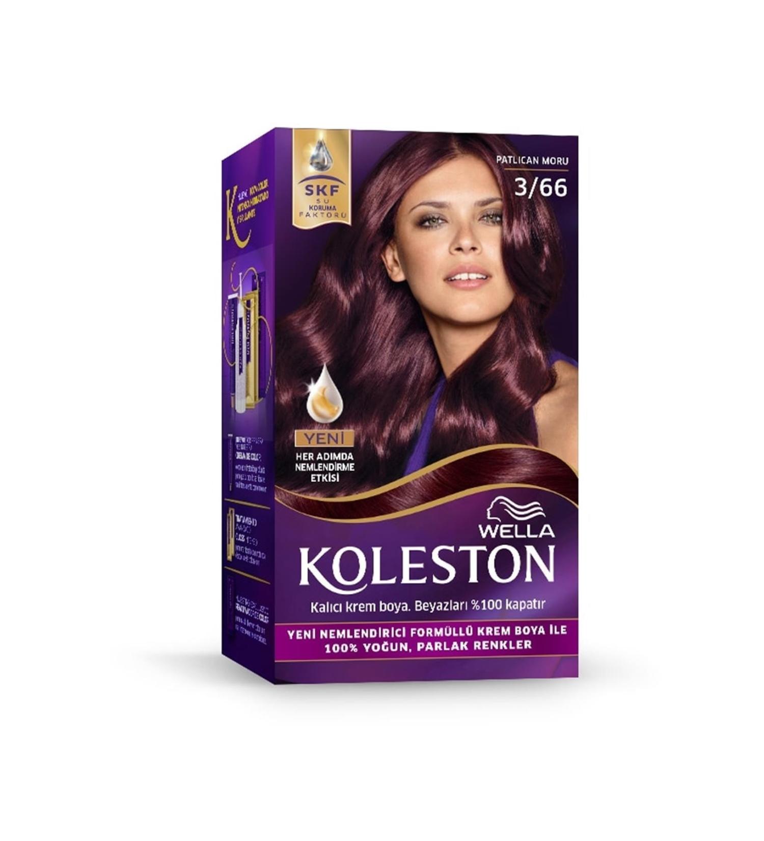 Wella Brand: Koleston Kit Dye 3/66 Eggplant Purple Category: Hair Dye - Buy Online on GoSupps.com