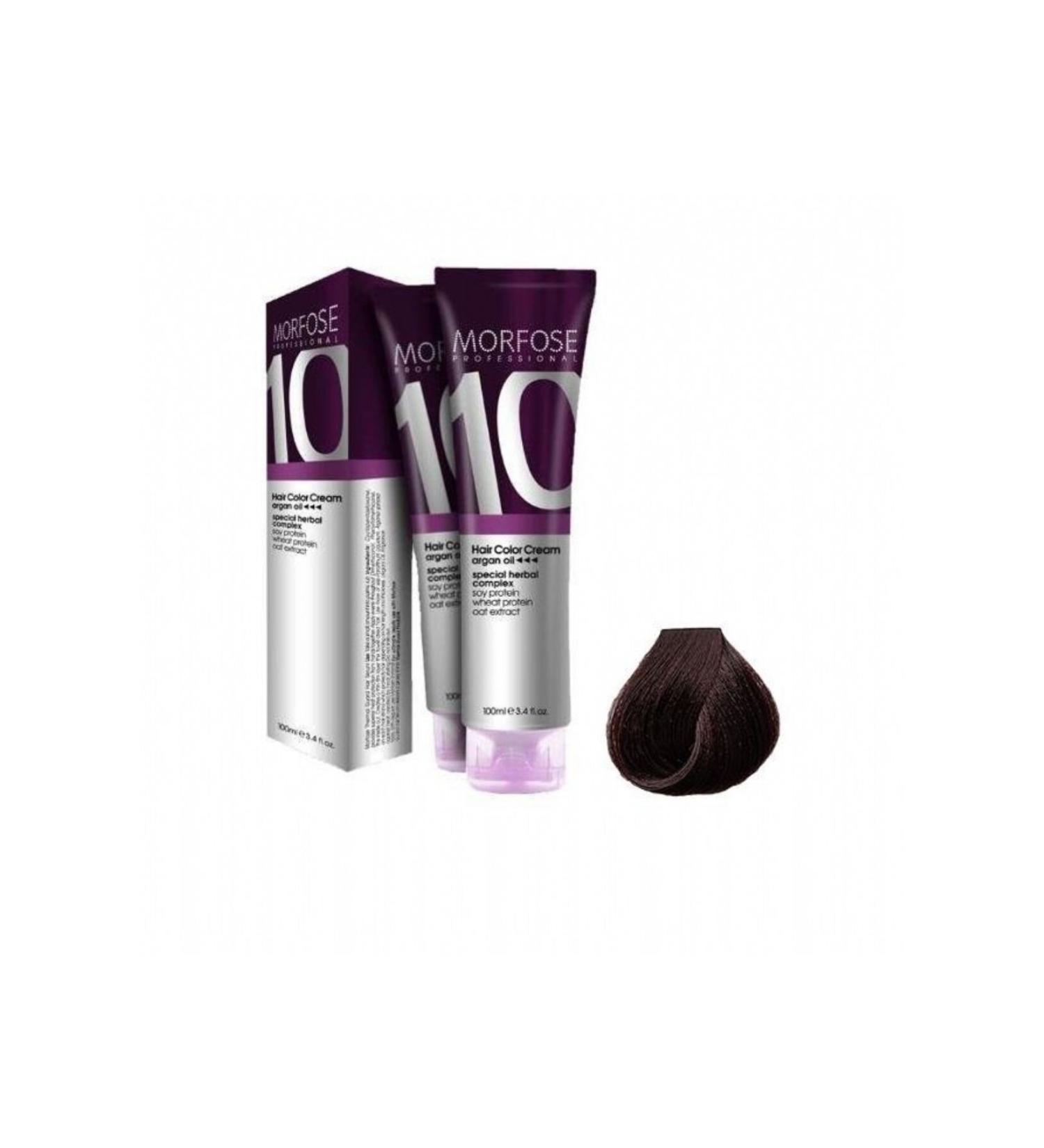 Morfose Hair Dye Tube Dye 6.74 Hazelnut Shell 100 Ml