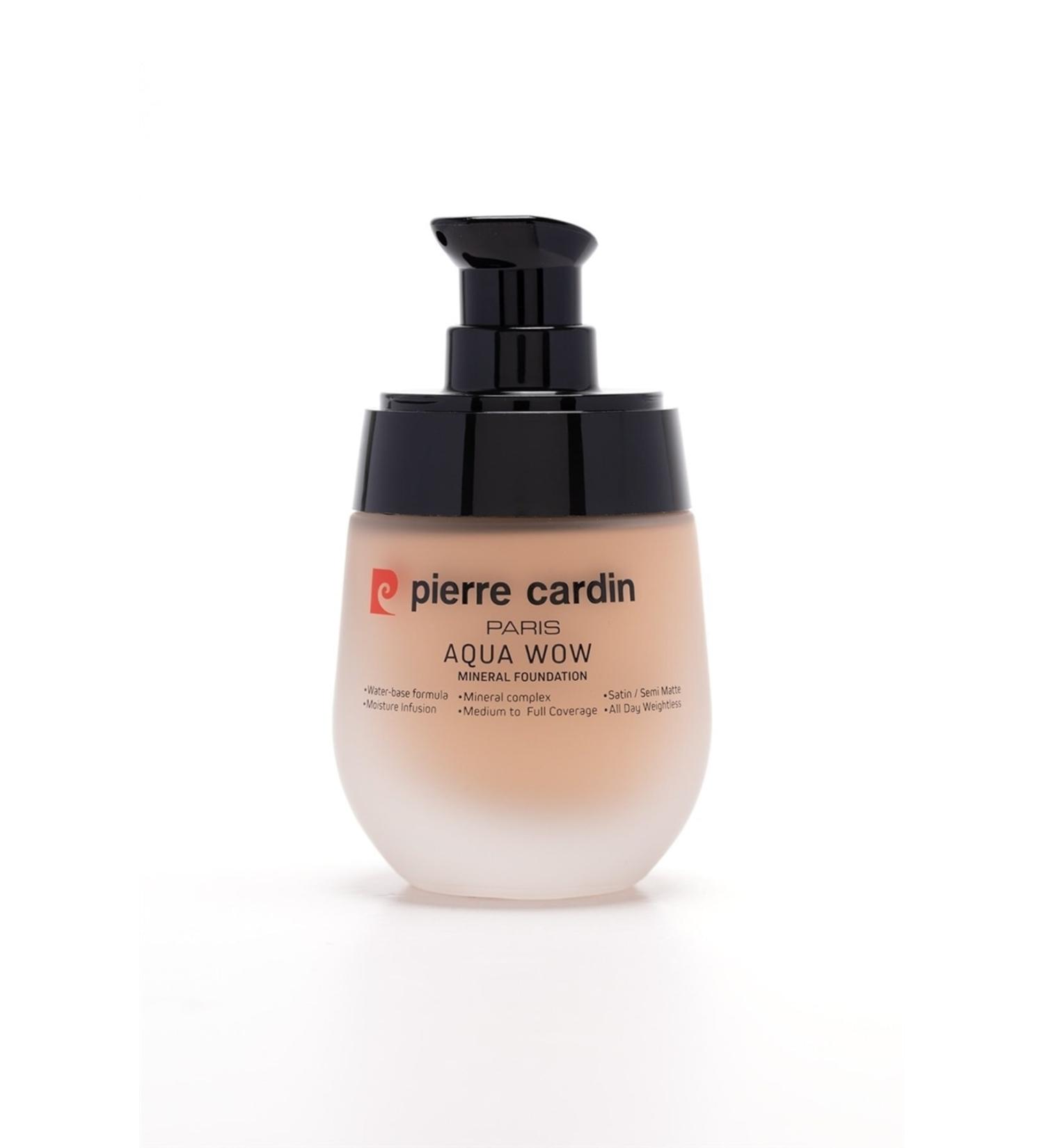 Pierre Cardin Aqua Wow Mineral Water Based Foundation Light Skin With Neutral - Buy Online on GoSupps.com