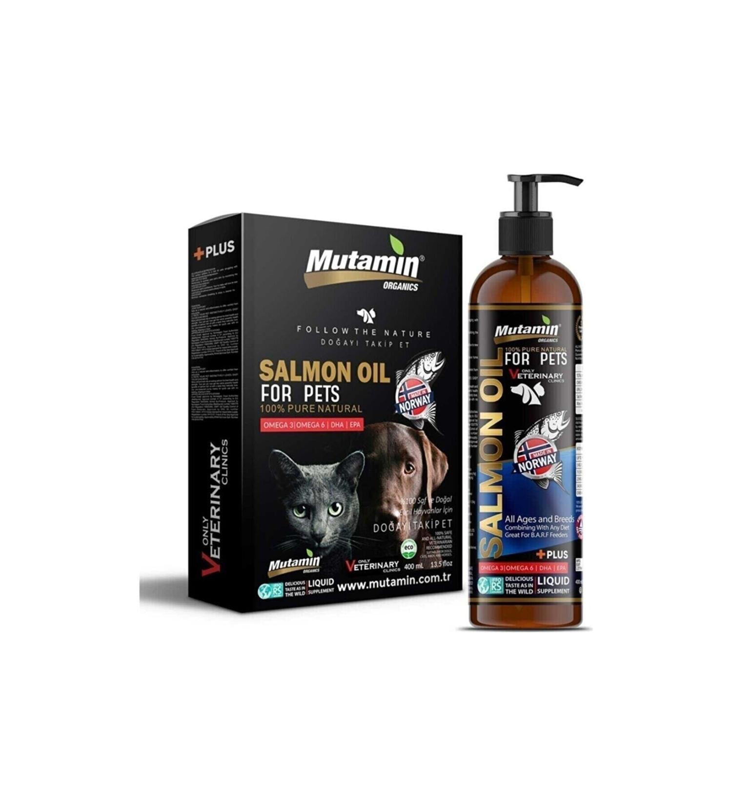 Mutamin Organics Norwegian Salmon Fish Oil 400 ml