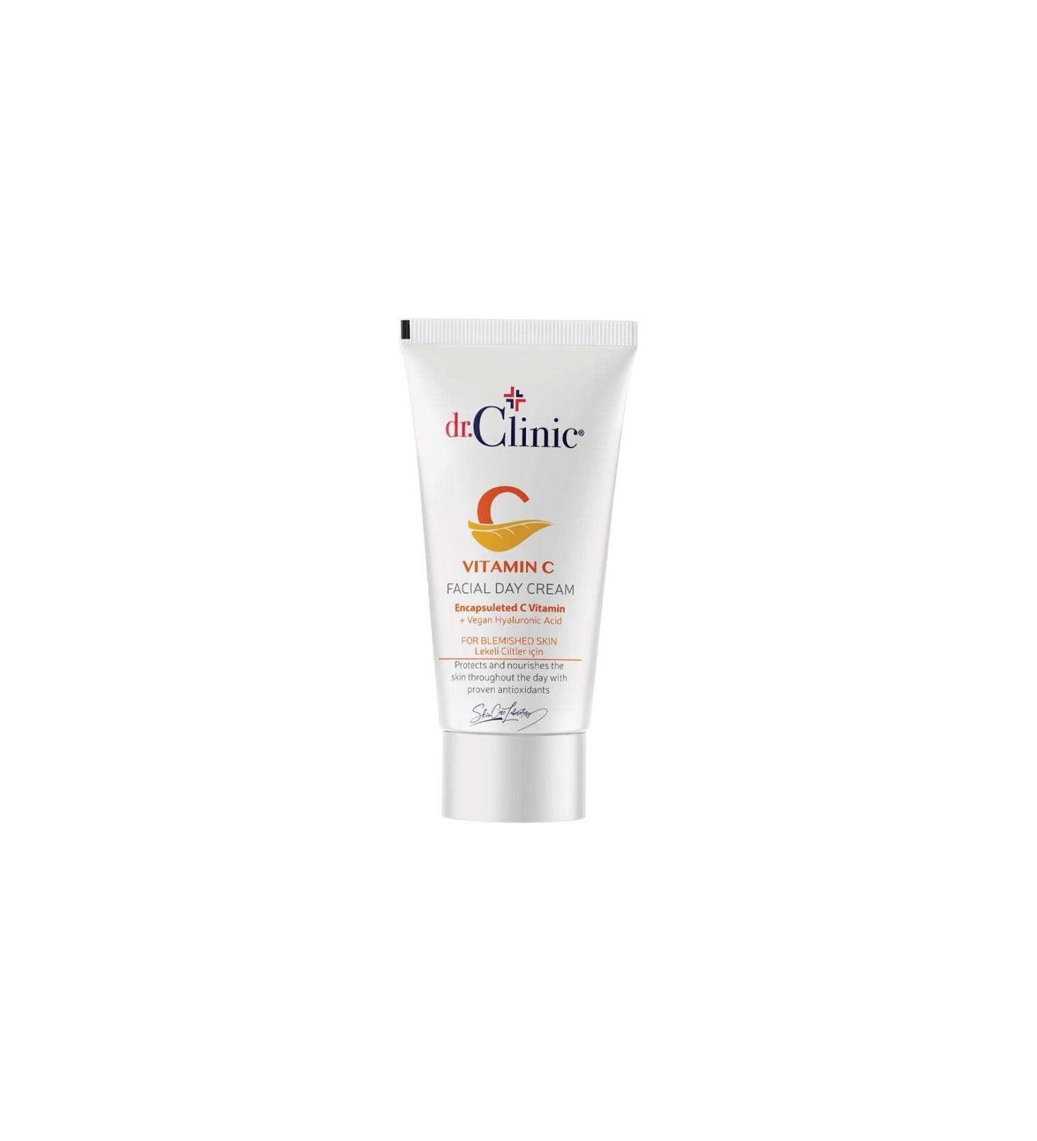 Dr. Clinic Blemished Skin Vitamin C Cream Facial Day Cream 50 Ml