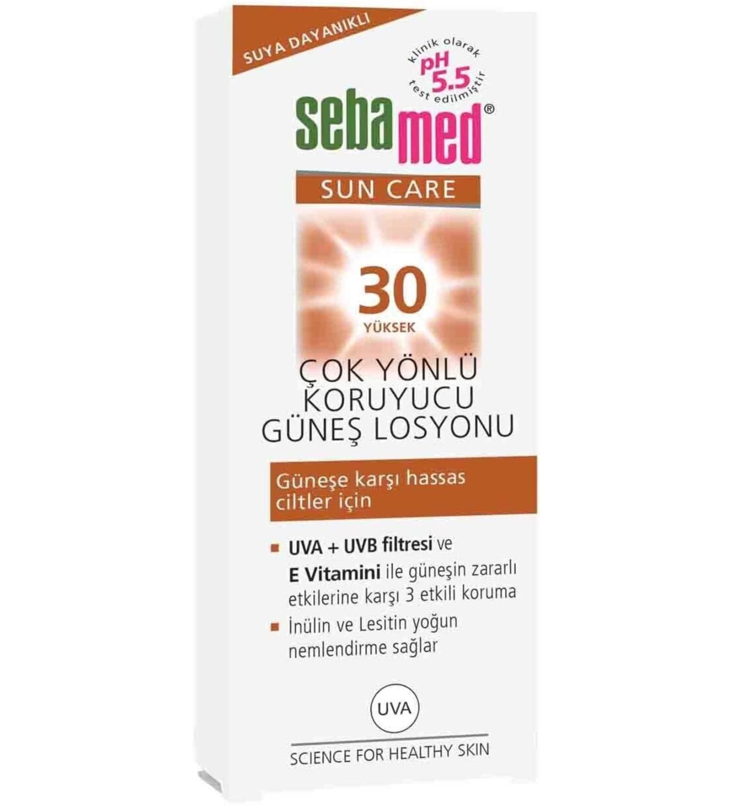 Sebamed Sun Care Sunscreen Lotion Spf 30 150 Ml 1 Pack