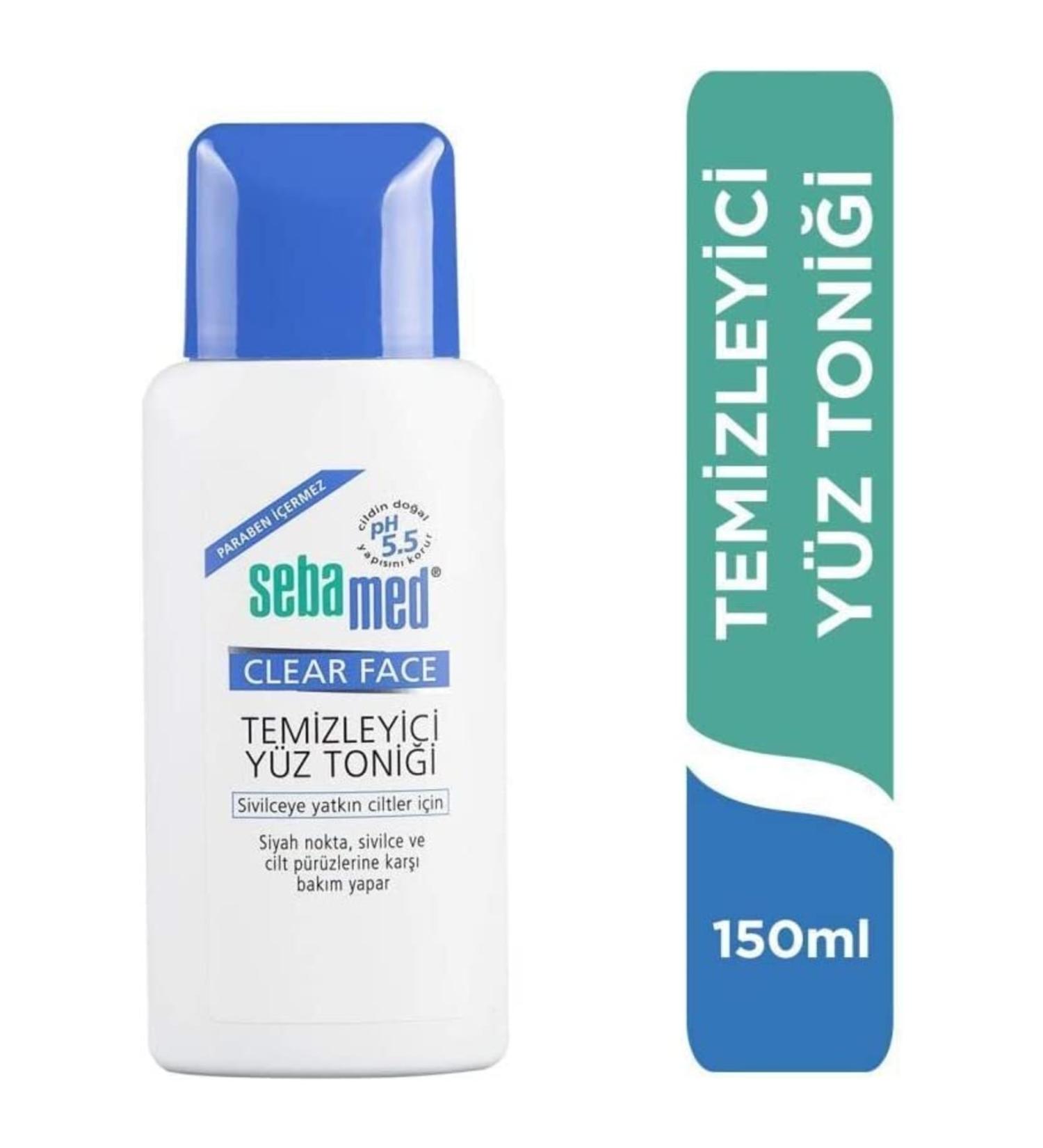 Sebamed Clear Face Anti-Acne Face Cleanser Tonic 150 ml - Buy Online on GoSupps.com