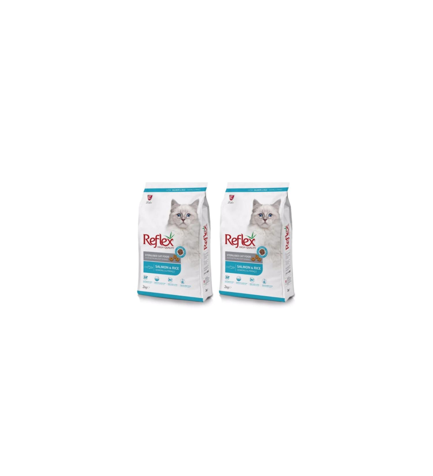 Reflex Fish Sterilized Cat Food 2 kg X 2 Pieces