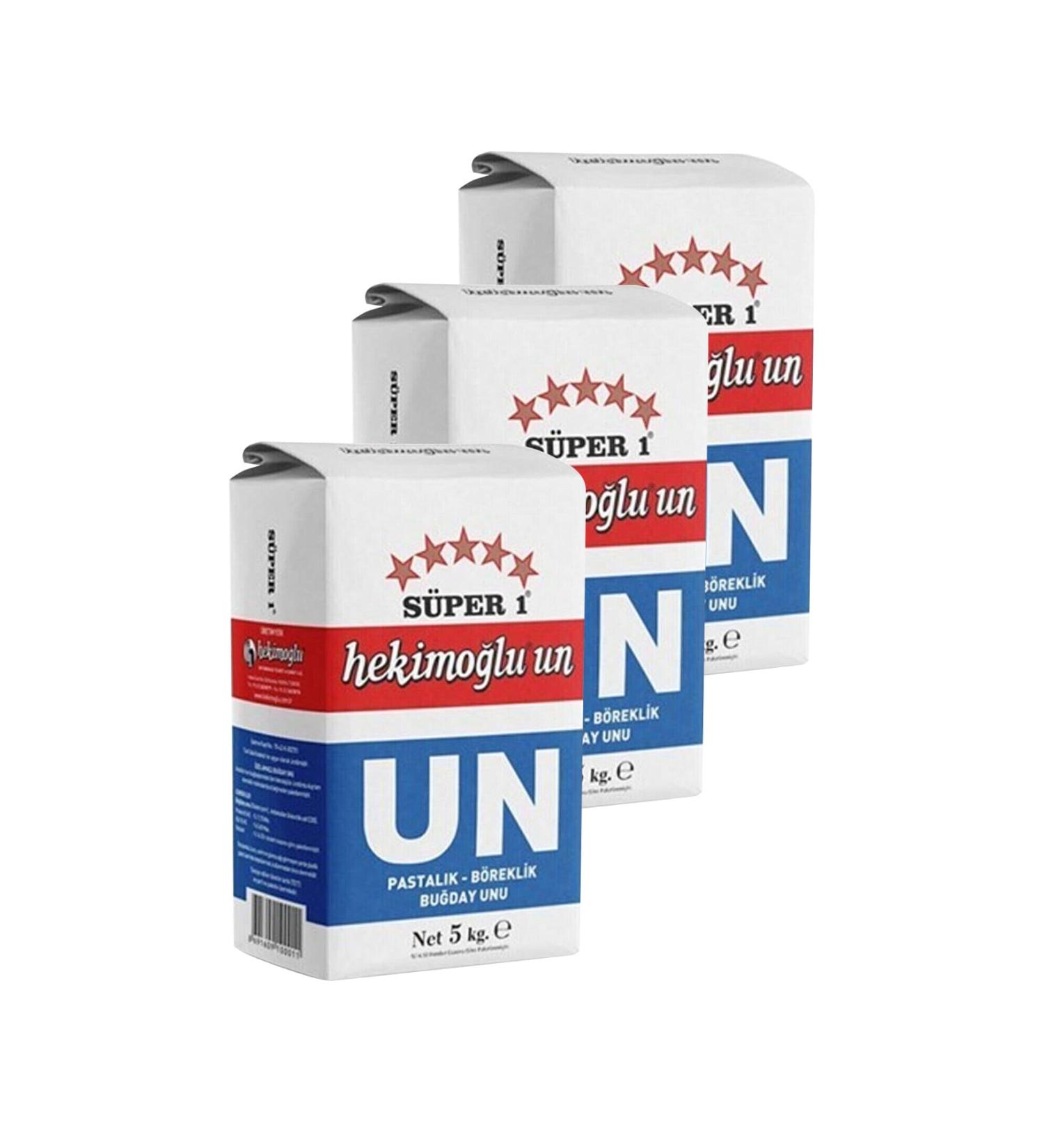 HEK MO LU Flour 5 Kg X 3 Pieces