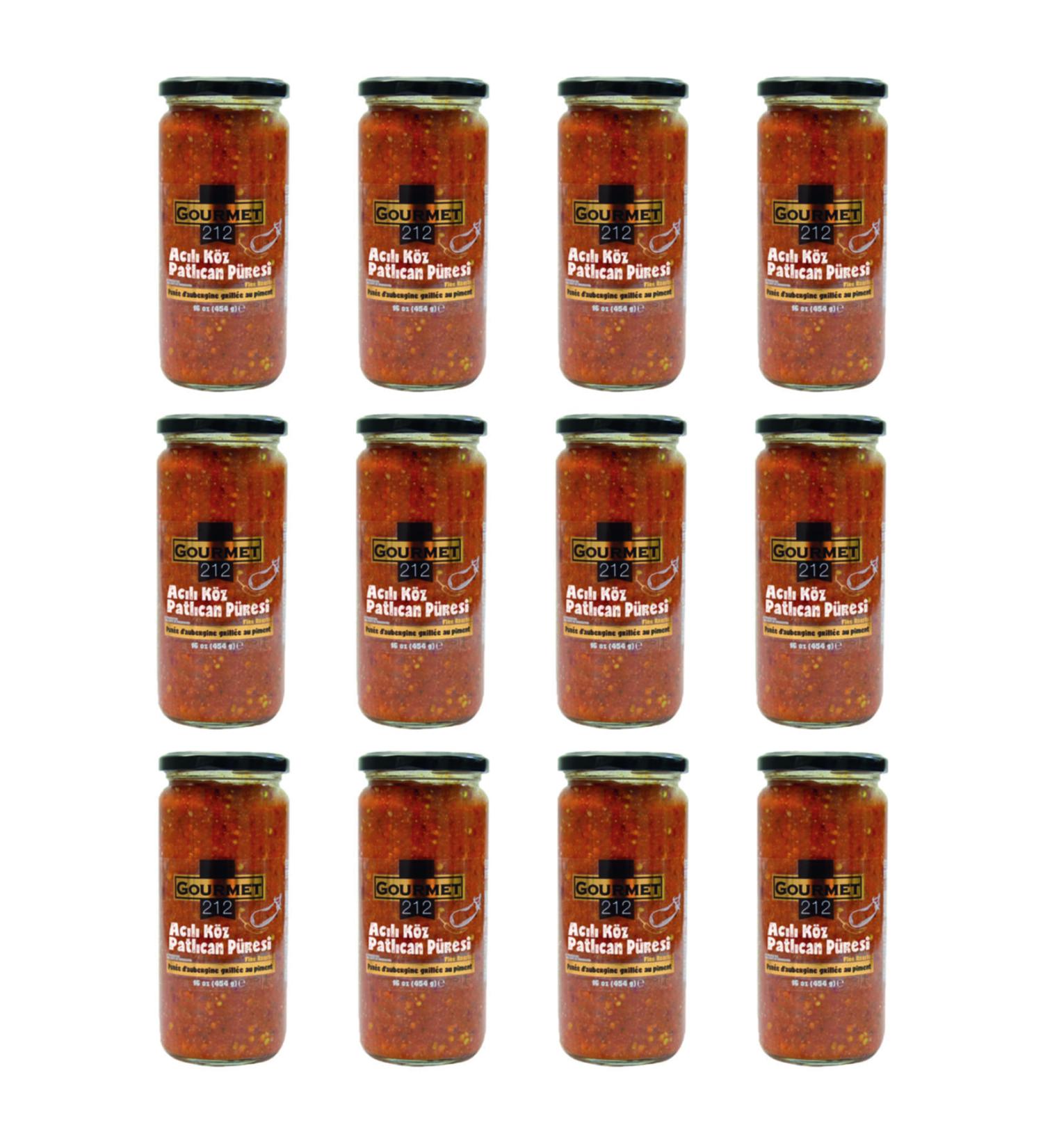 Roasted Eggplant (spicy) Ready Meal Salad Appetizer (12 Pieces X 500gr)