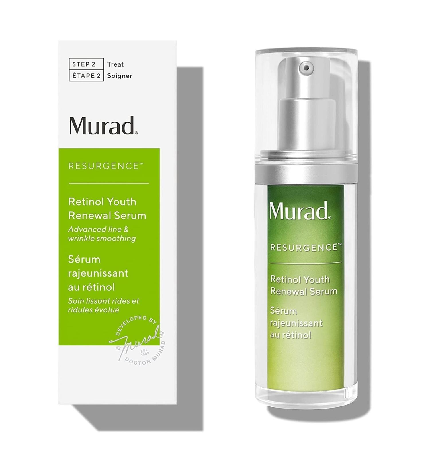 Murad Retinol Youth Renewal Serum - Youth Code: Skin Renewal Retinol Serum 1 Pack - Buy Online on GoSupps.com
