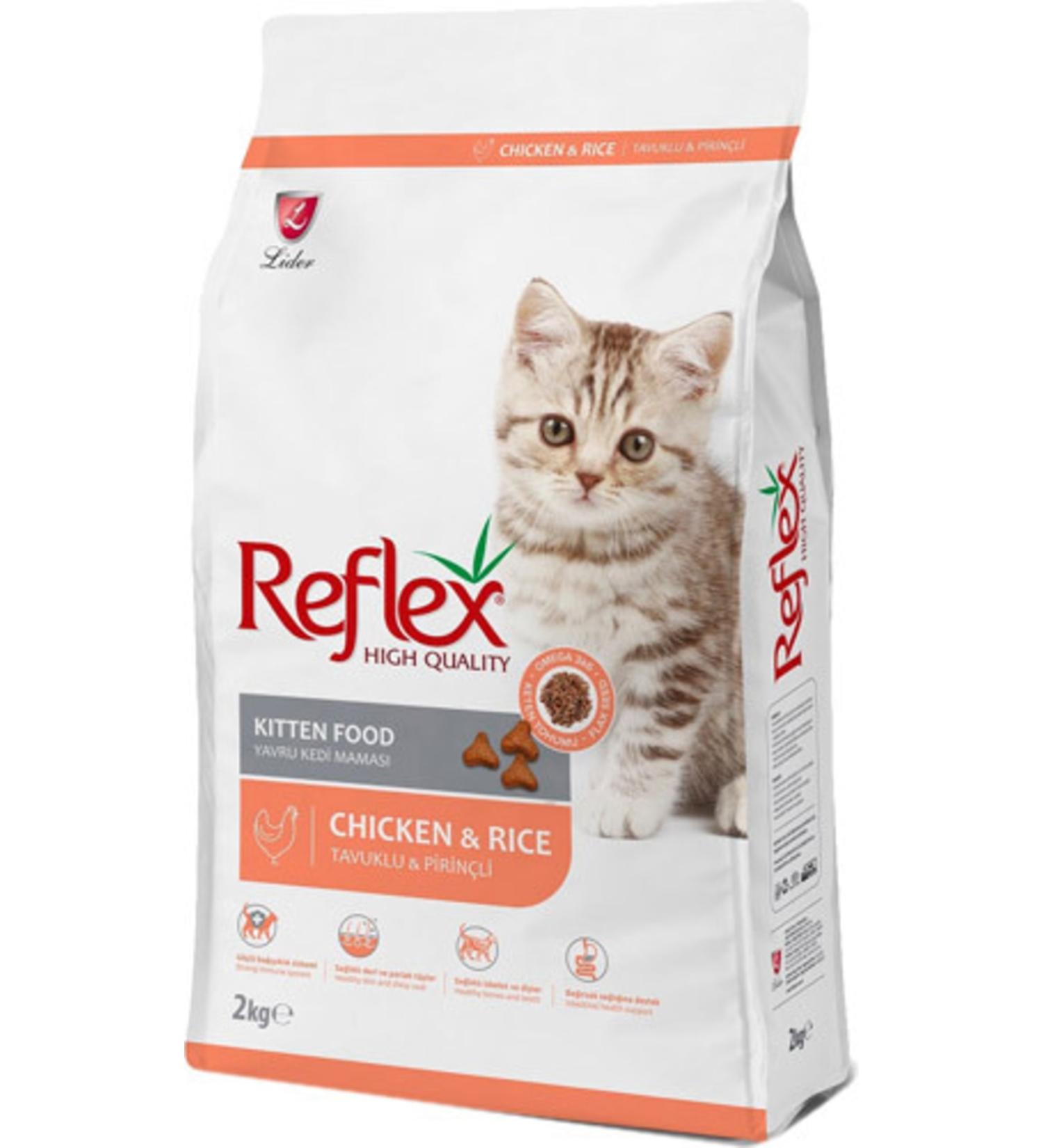 Reflex Kitten Chicken Cat Food 2 Kg Chicken Kitten Cat Food
