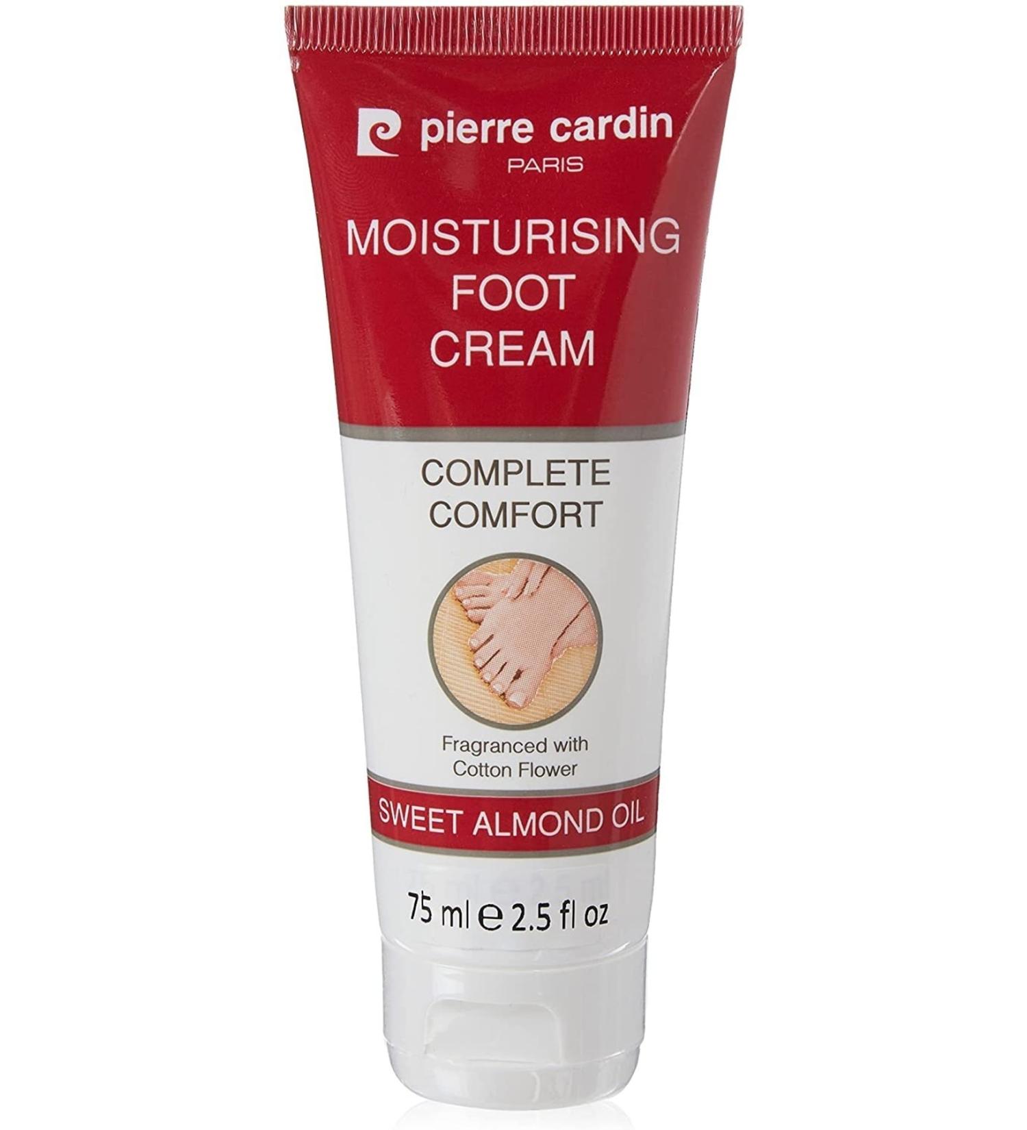 Pierre Cardin Almond Oil Moisturizing Foot Care Cream - 75 Ml - Buy Online on GoSupps.com