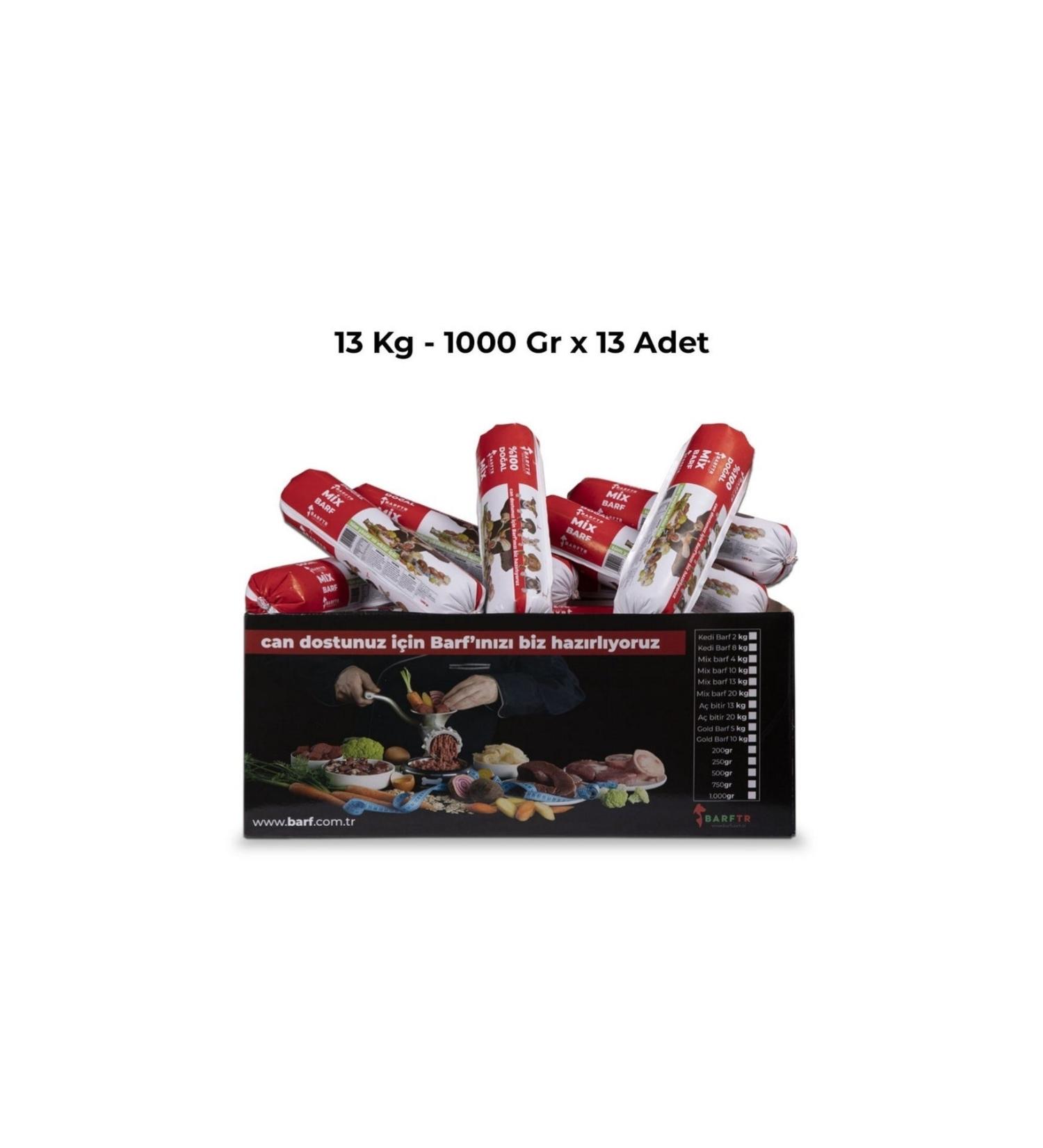 BARFTR Mix Barf 13 Kg Salami Package Dog Food