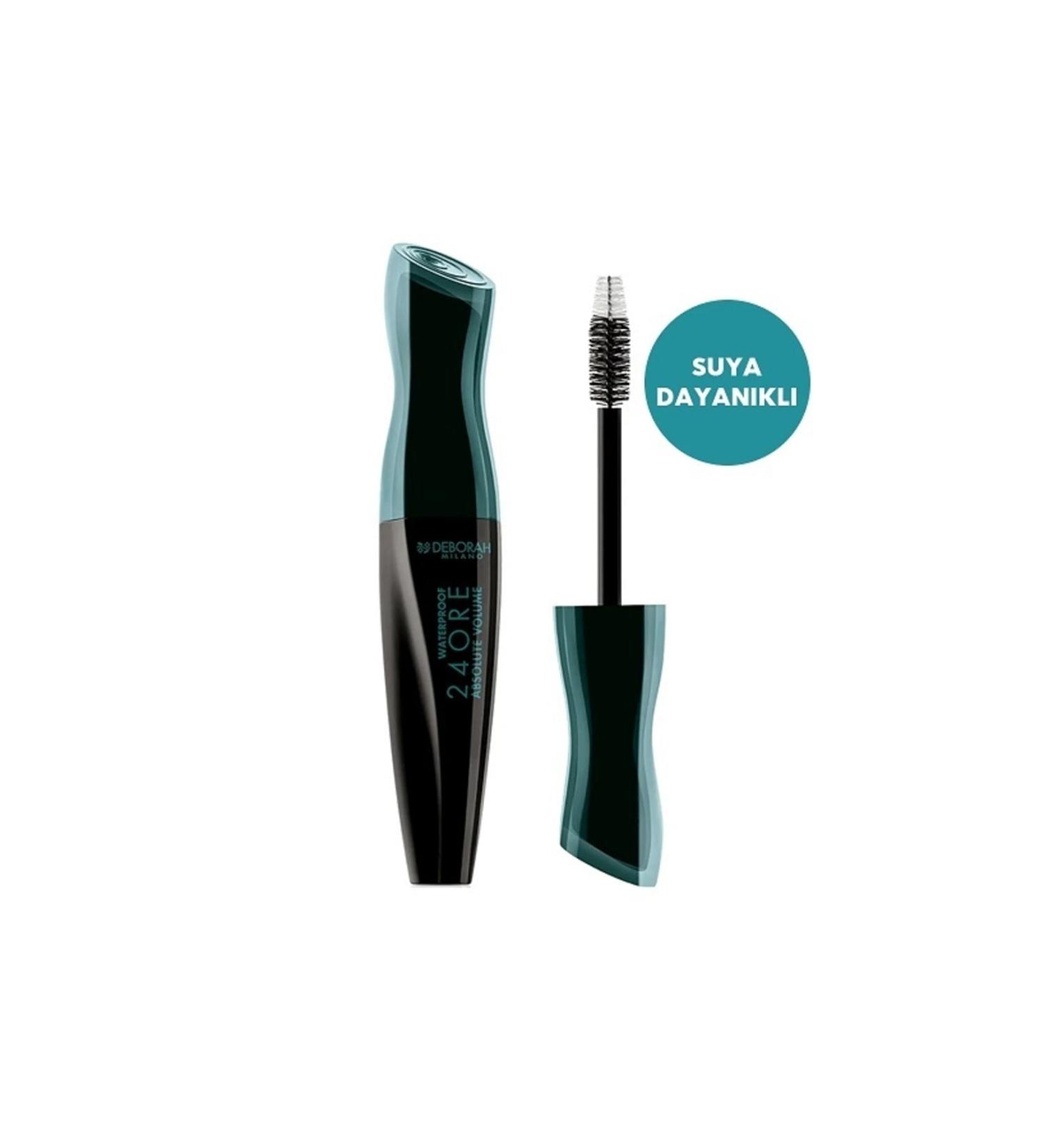 Deborah Milano 24 Ore Absolute Volume Waterproof Mascara Black