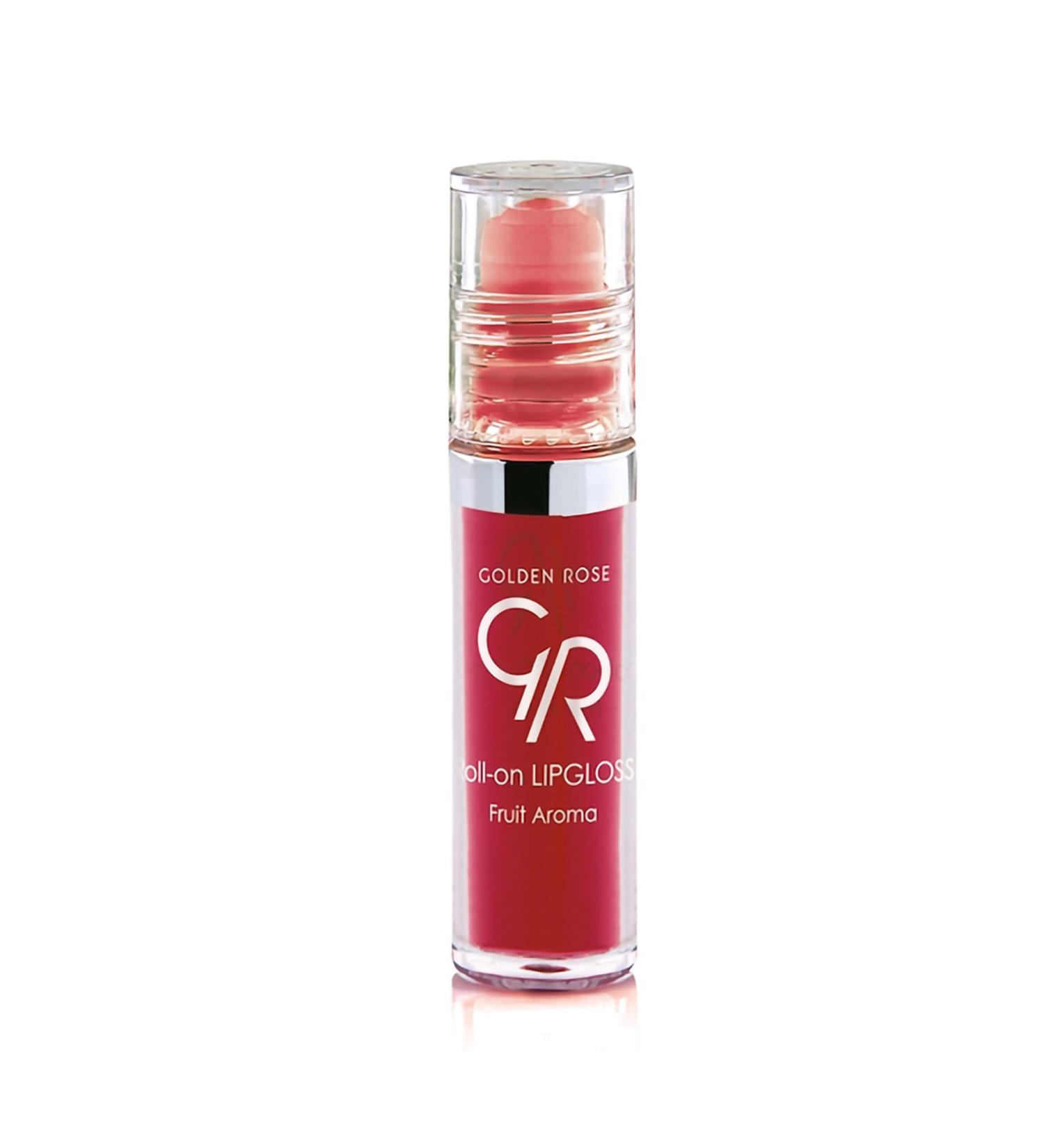 Golden Rose Fruity Lip Gloss Roll On Lipgloss Strawberry