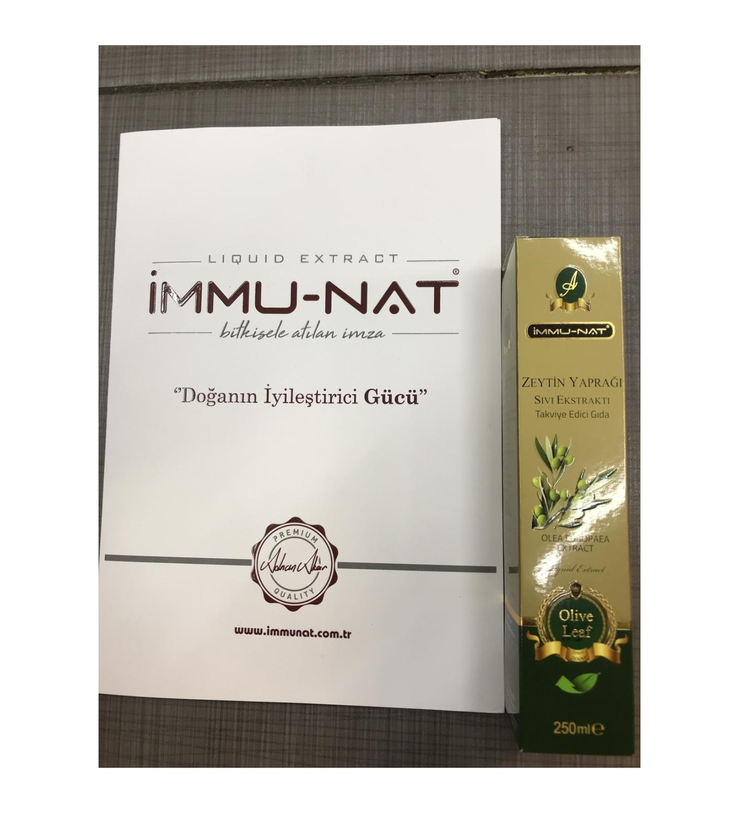 Immu-Nat Olive Leaf Liquid Extract 250ml