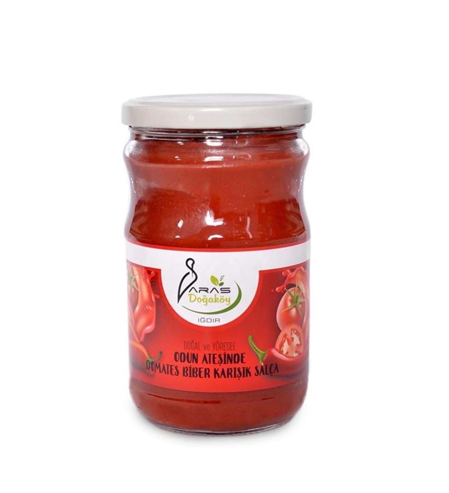 Aras Do ak y Wood Fired Tomato Pepper Mixed Paste 630 gr