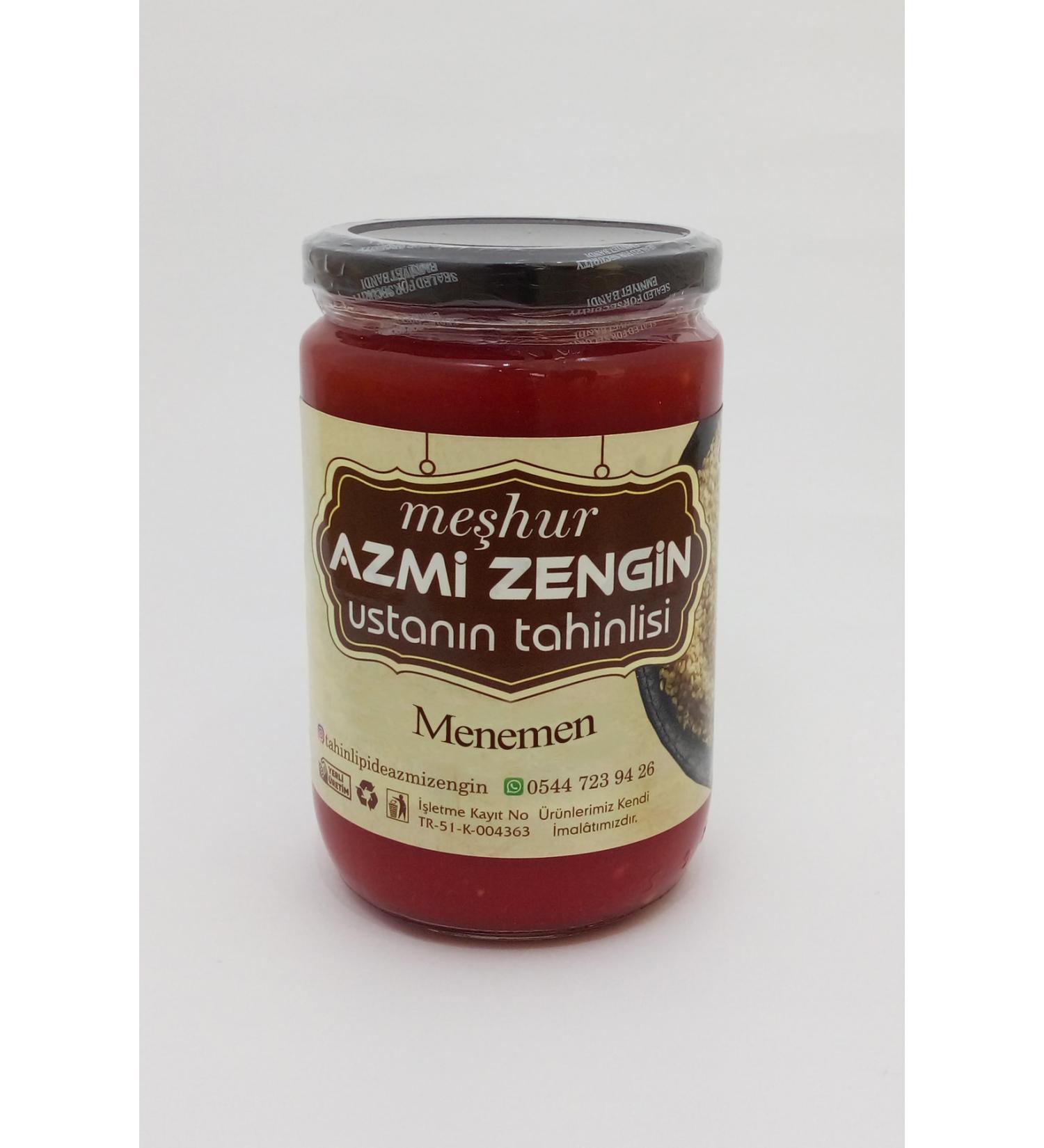 Tahini of Master Azmi Zengin Menemen of Master Azmi Zengin