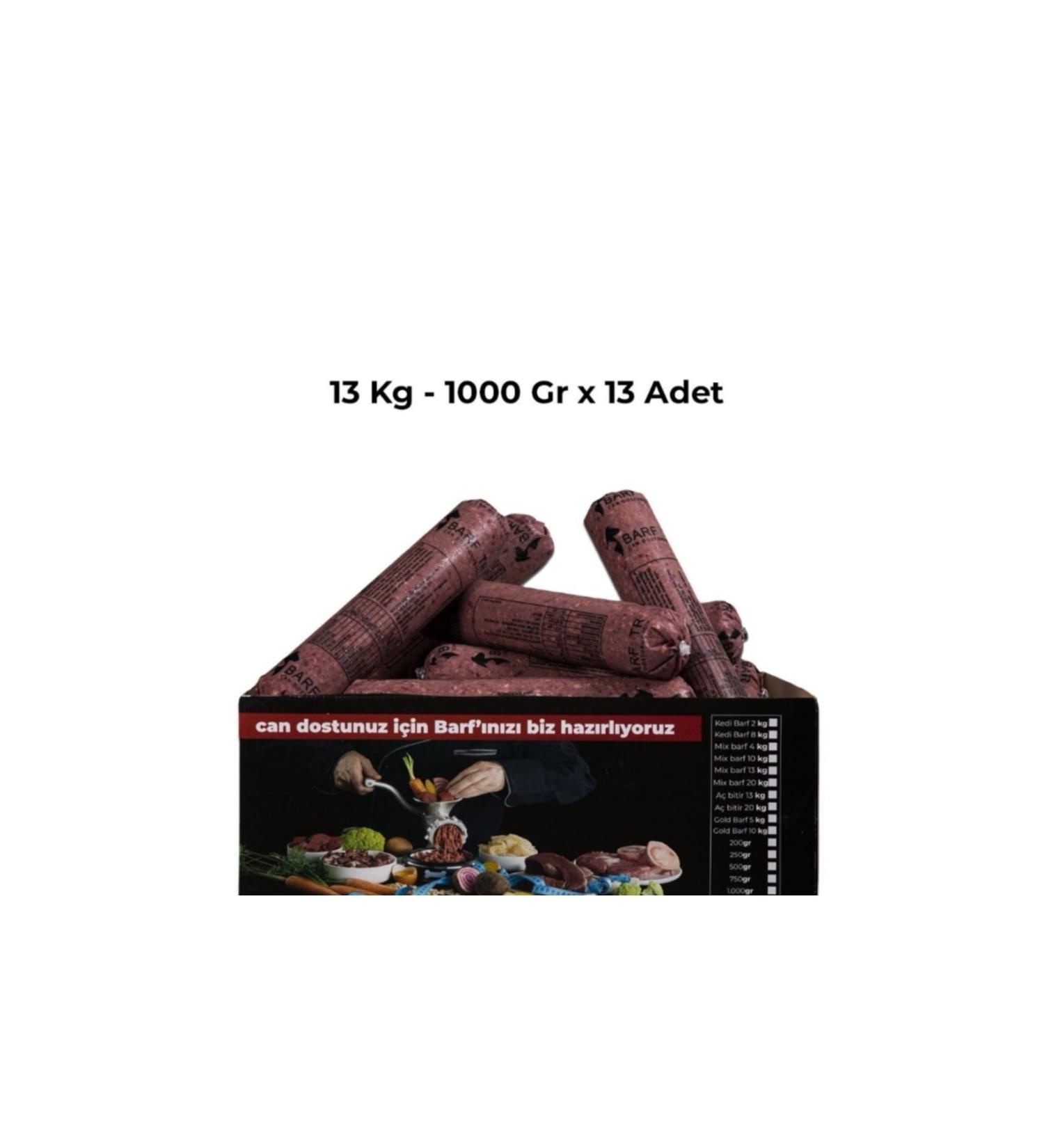 BARFTR Mix Barf 13 Kg Open and Finish Packaged Dog Food