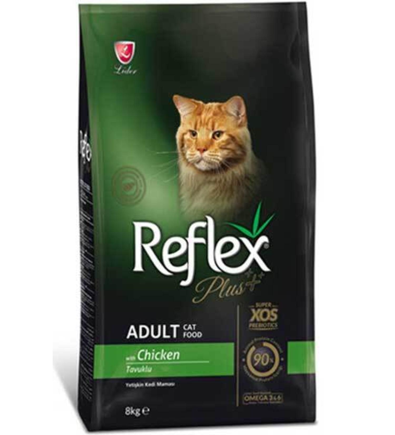 Reflex Plus Chicken Adult Cat Food 8kg
