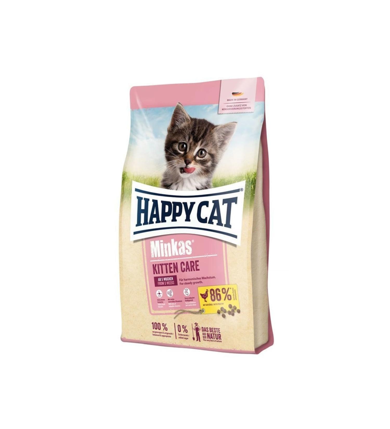 Happy Cat Minkas Kitten Dry Food 500gr