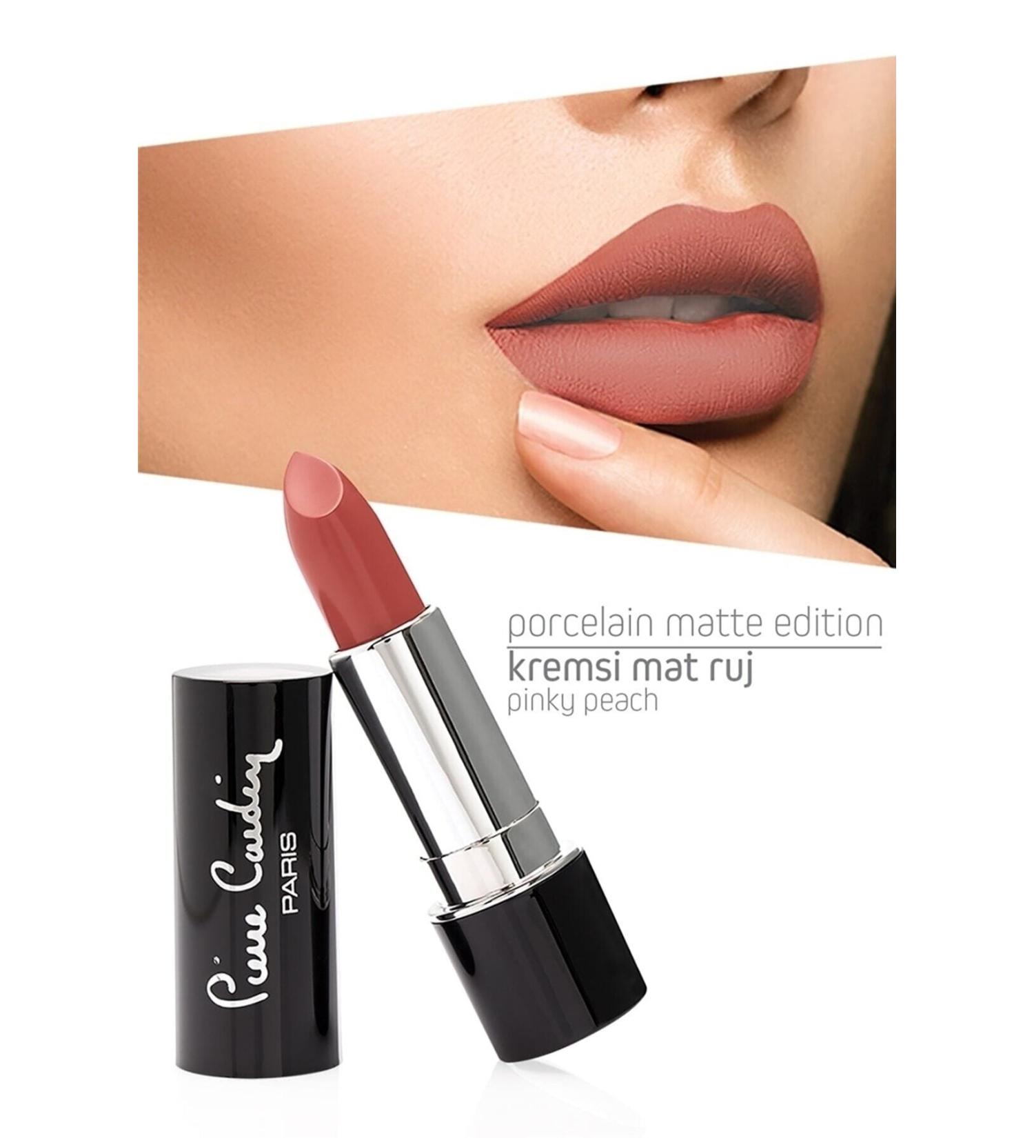 Pierre Cardin Porcelain Matte Edition Lipstick - Pinky Peach 207 11216 - Buy Online on GoSupps.com