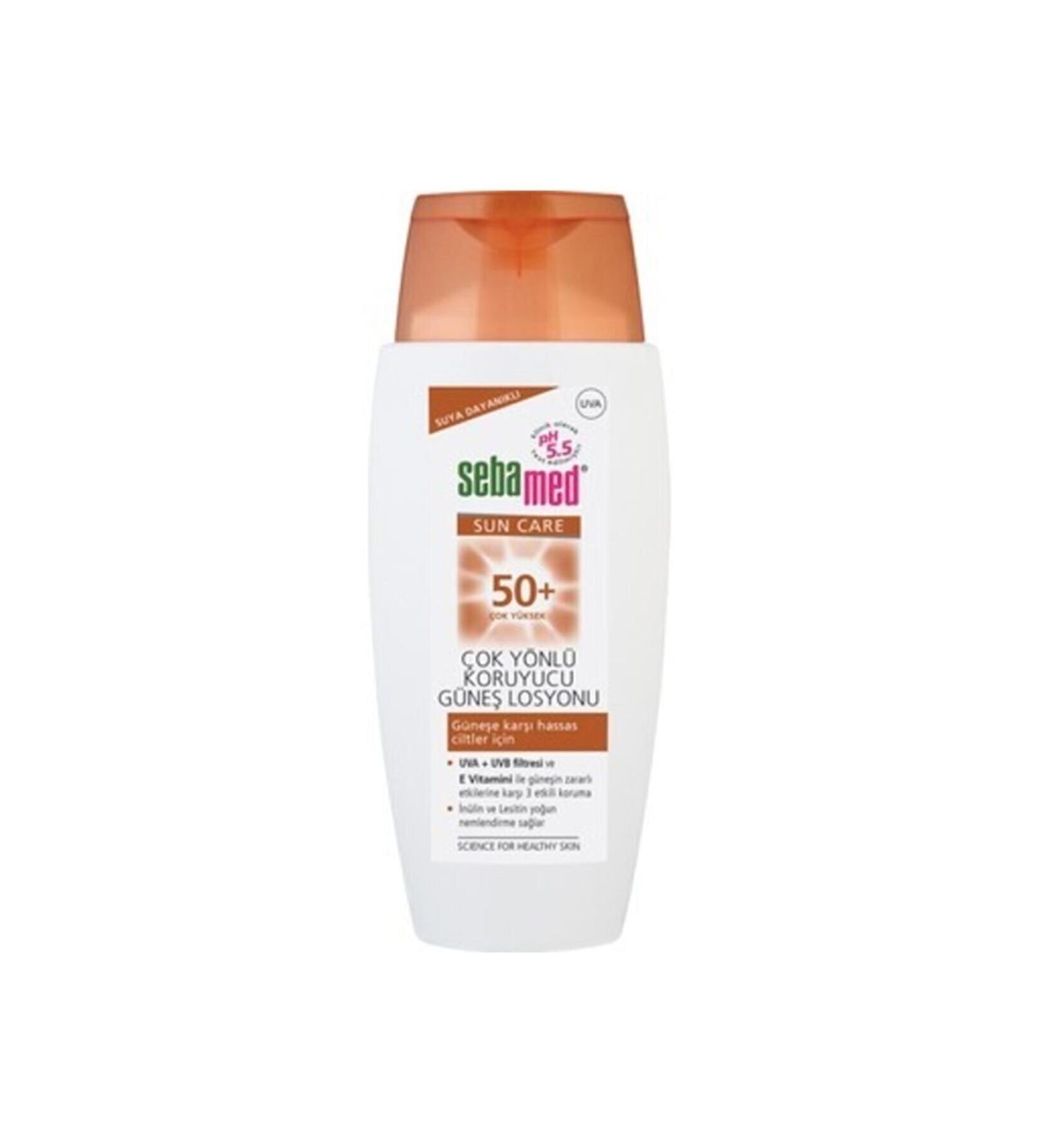 Sebamed Sun Care Sunscreen Lotion Spf 50 150 Ml 1 Pack (1 X 150 Ml)