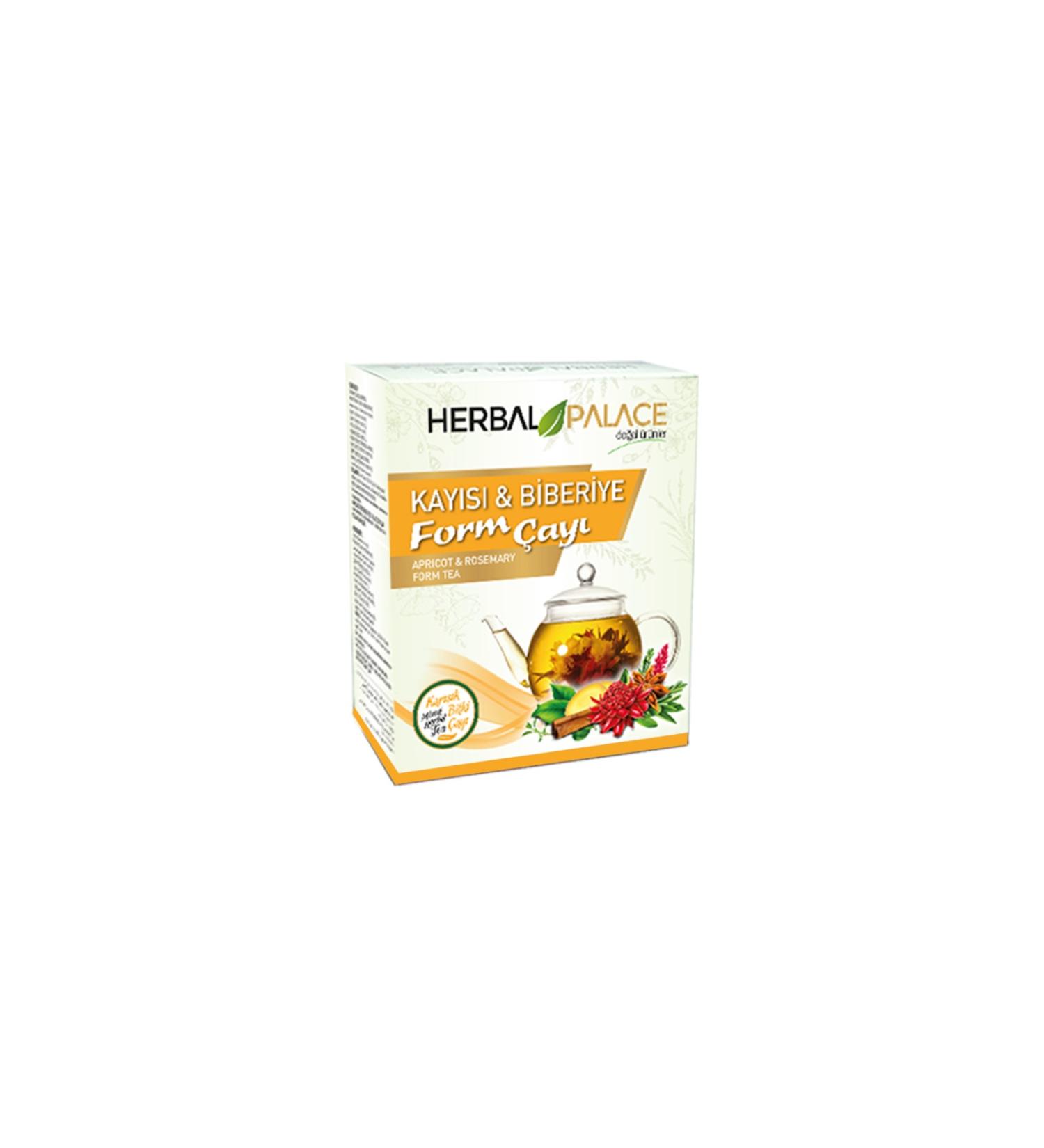 Herbal Palace HP Apricot & Rosemary Form Tea