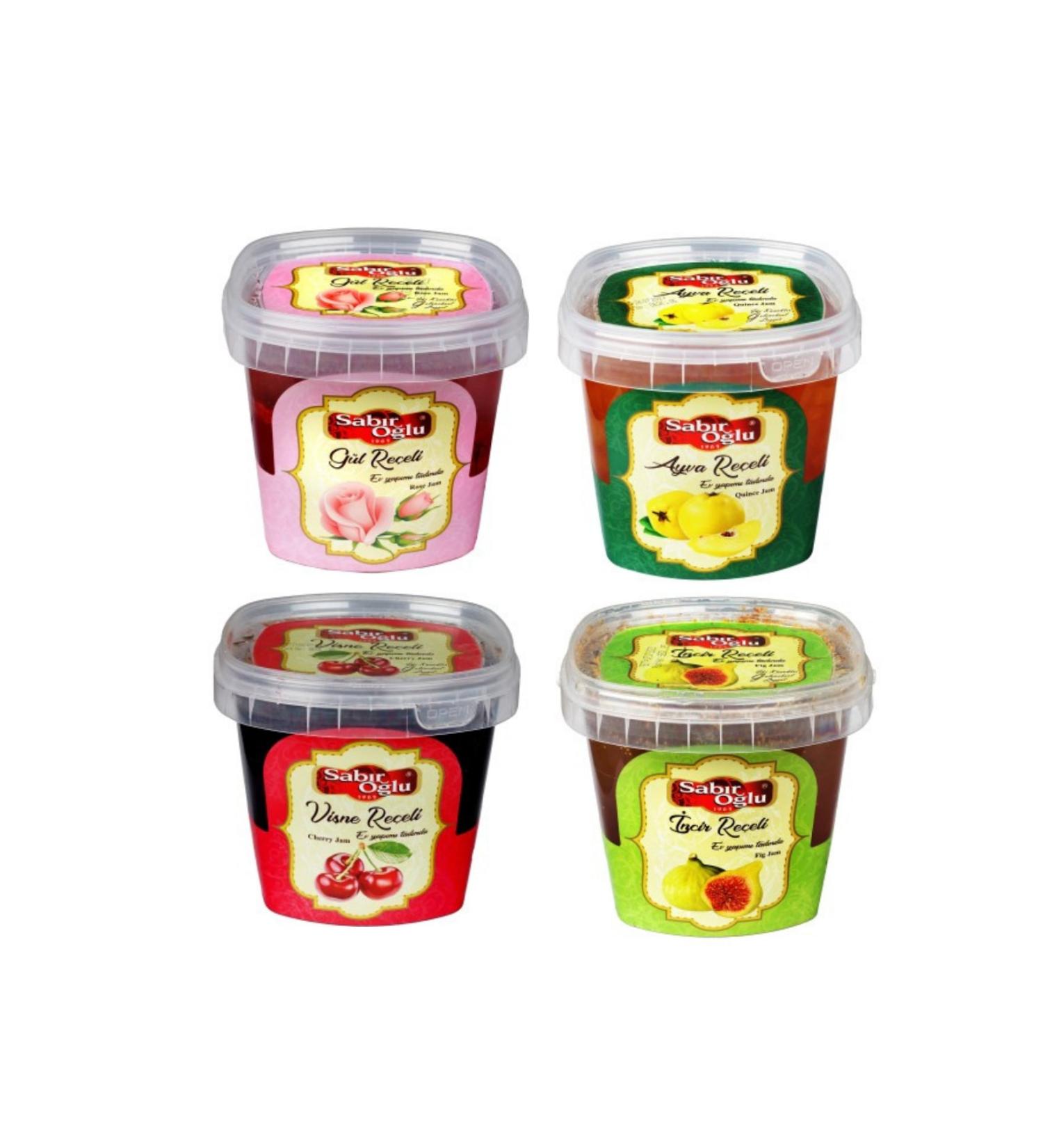 SABIRO LU 800 Gr Pls Bucket Rose-quince-strawberry-fig