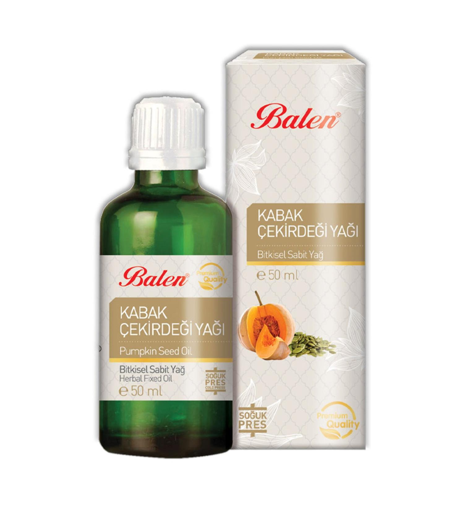 Balen Pure Natural Cold Pressed Pumpkin Seed Oil 50 ml