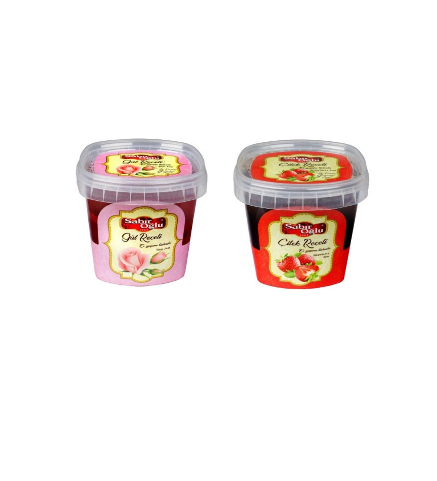 SABIRO LU 800 Gr Jam Pls Bucket Rose And Strawberry