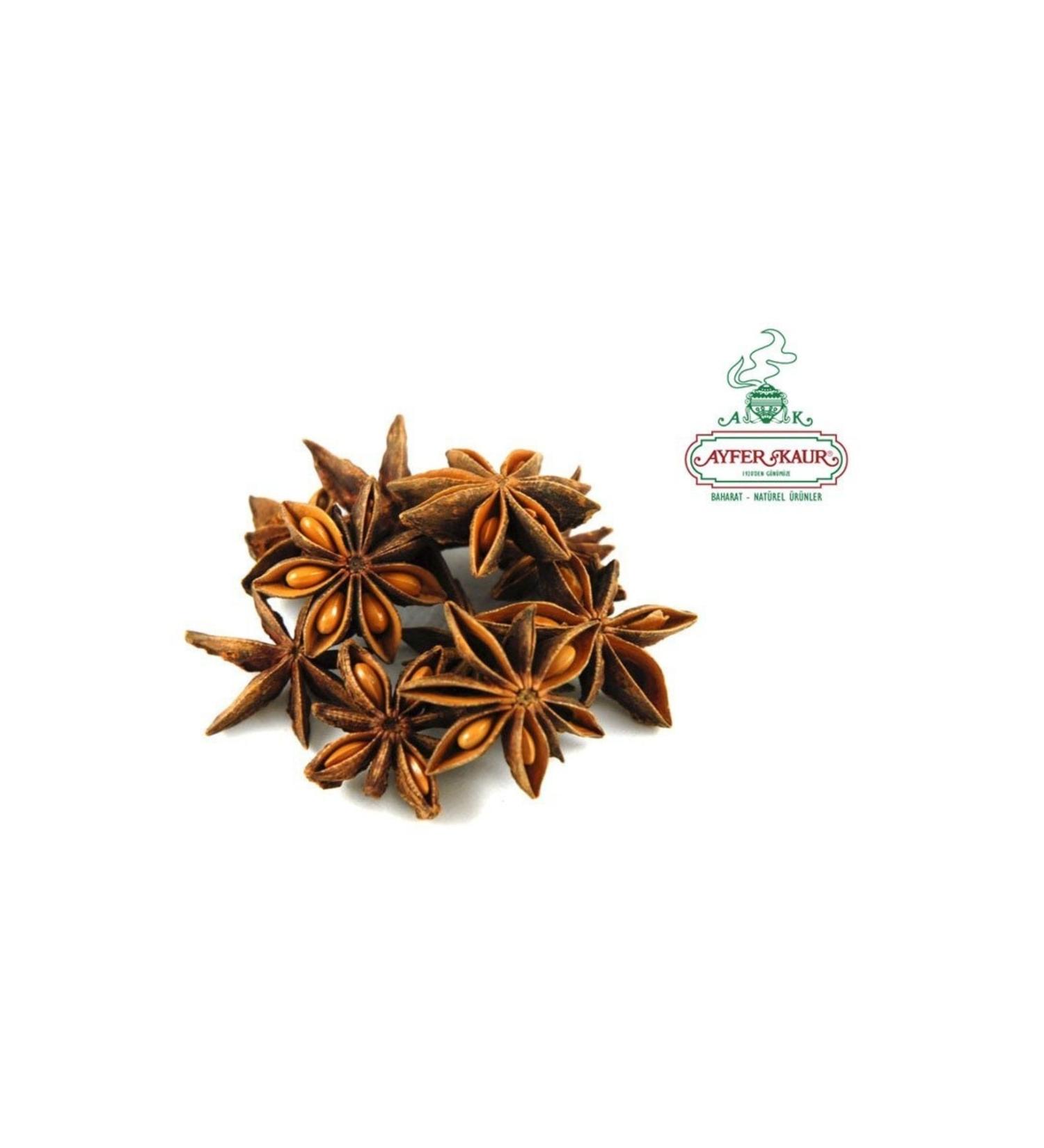 Ayfer Kaur Star Anise Grain 500 Gr.
