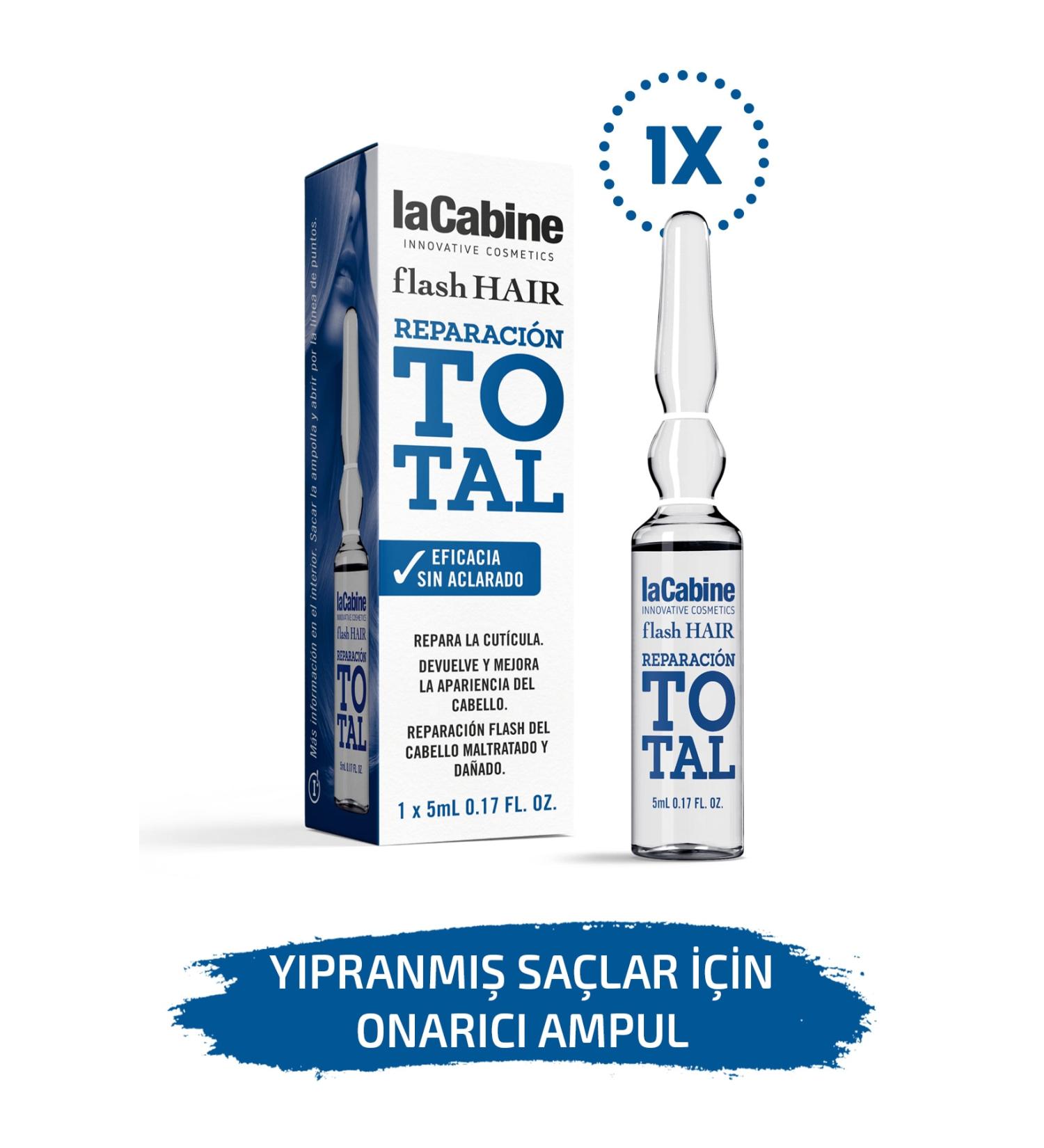 LaCabine 1 Piece Repair Ampoule for Damaged Hair Moisturizing Nourishing Dermaroller Dermapen Hair Serum - Buy Online on GoSupps.com