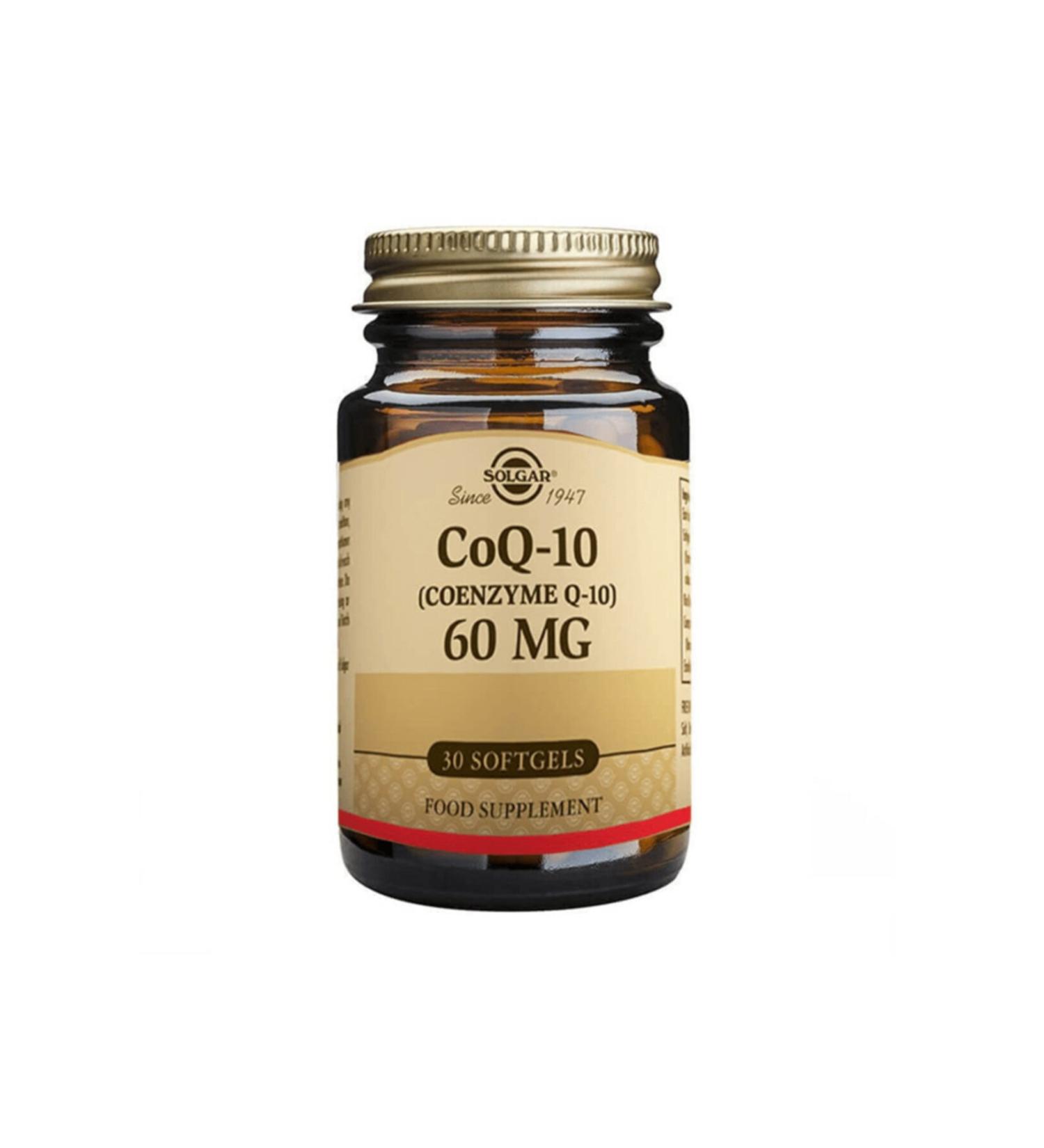 Solgar Coenzyme Q10 60 Mg 30 Capsules