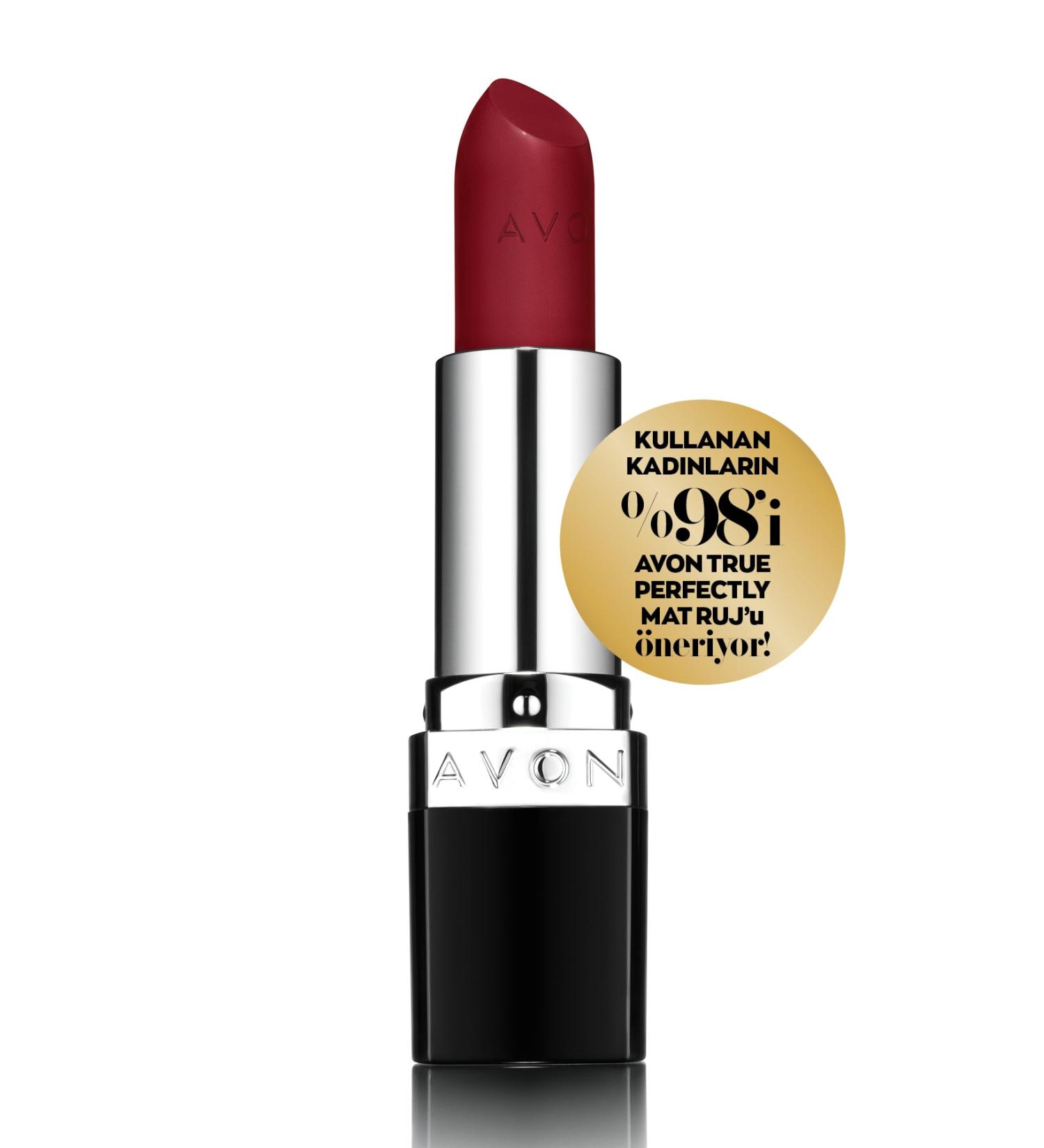 Avon True Perfectly Matte Lipstick - Red Supreme - Buy Online on GoSupps.com