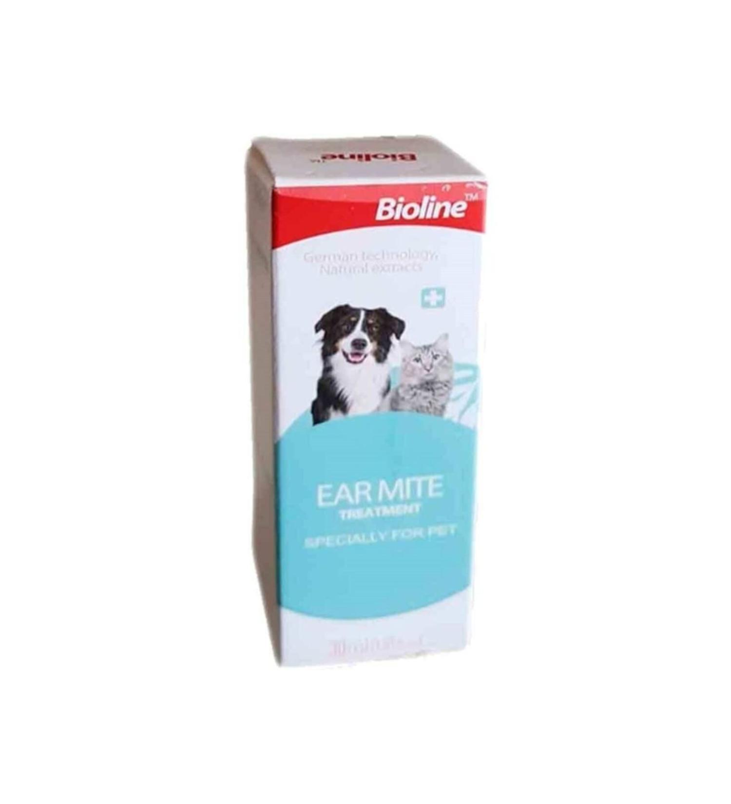 Bioline Cat and Dog Ear Cleaning Oil 30 Ml