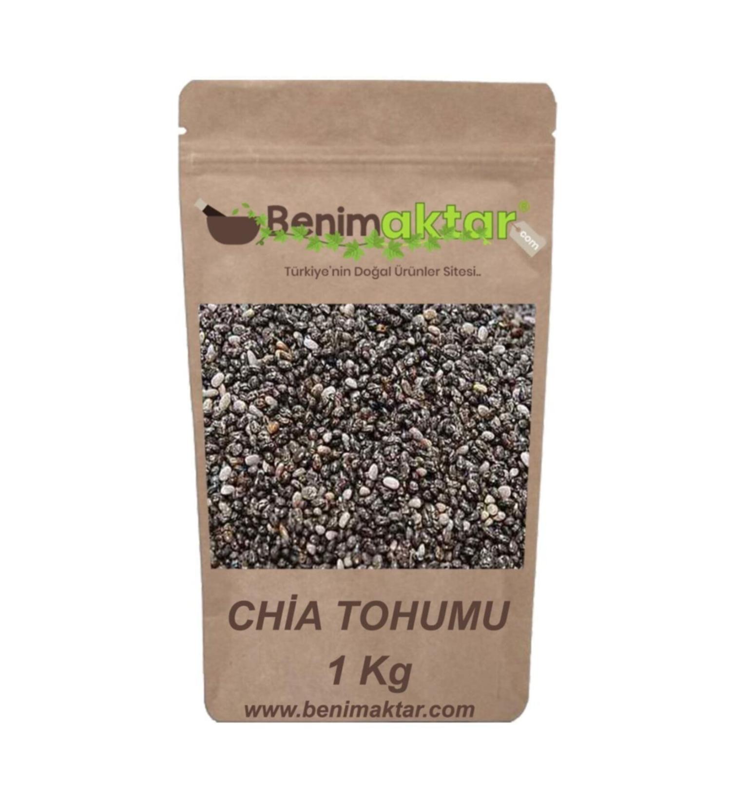 Benim Aktar Benimaktar Chia Seeds Bulk 1st quality 1 Kg
