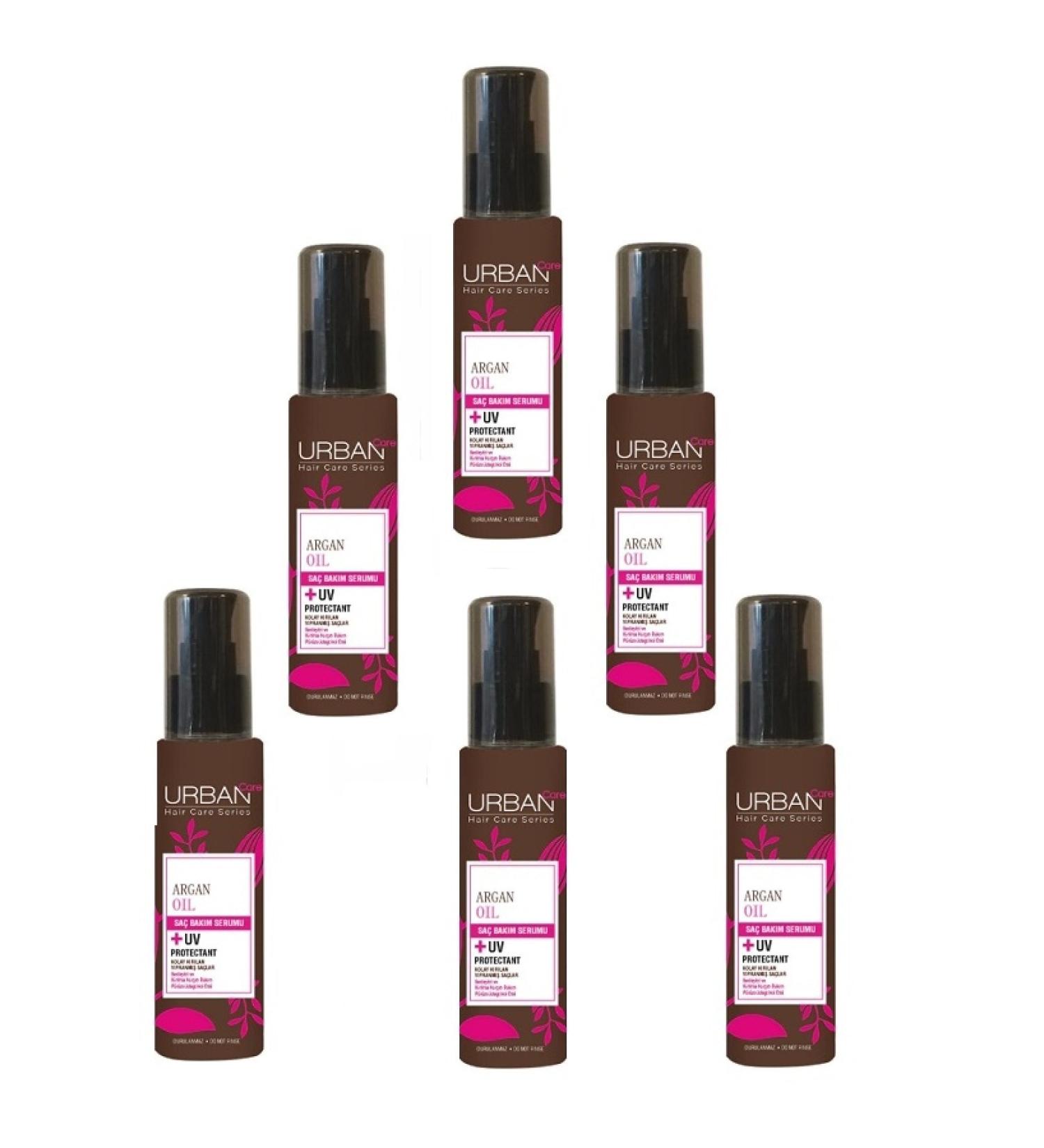 Urban Care UV Filter Hair Protection Hair Care Serum 75 Ml 6 Pieces