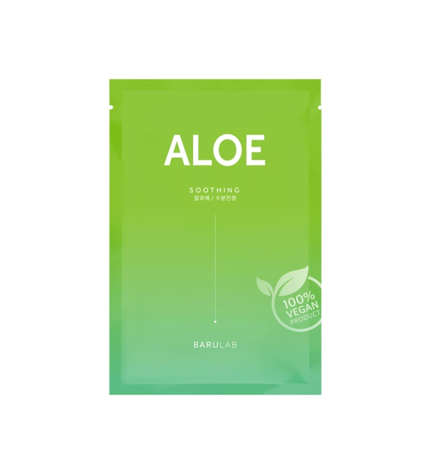 Barulab The Clean Vegan Aloe Mask - Soothing Aloe Mask 23gr