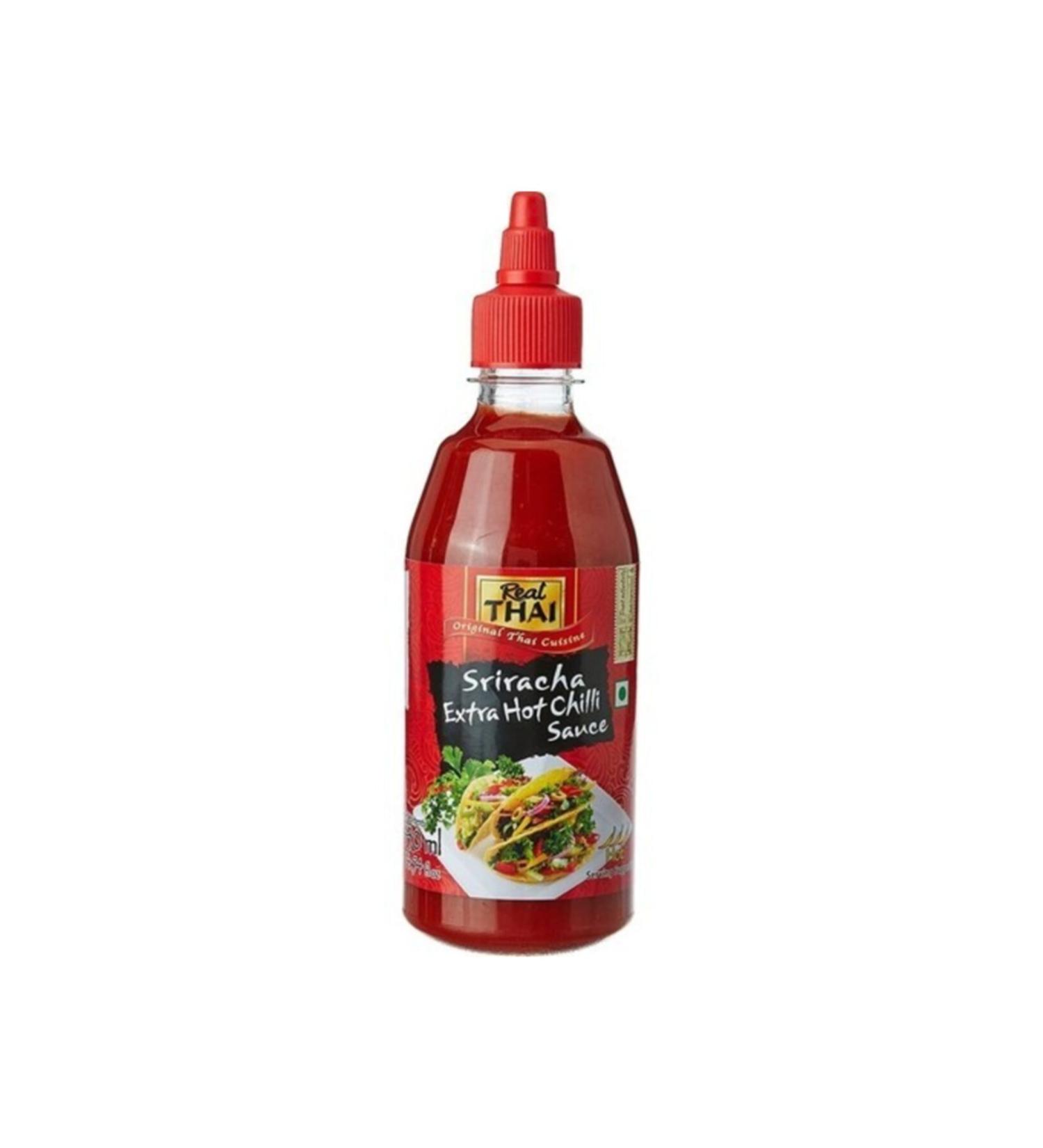 Real Thai Sriracha Hot Pepper 430 ml (Sriracha Hot Chilli Sauce) - 430ml