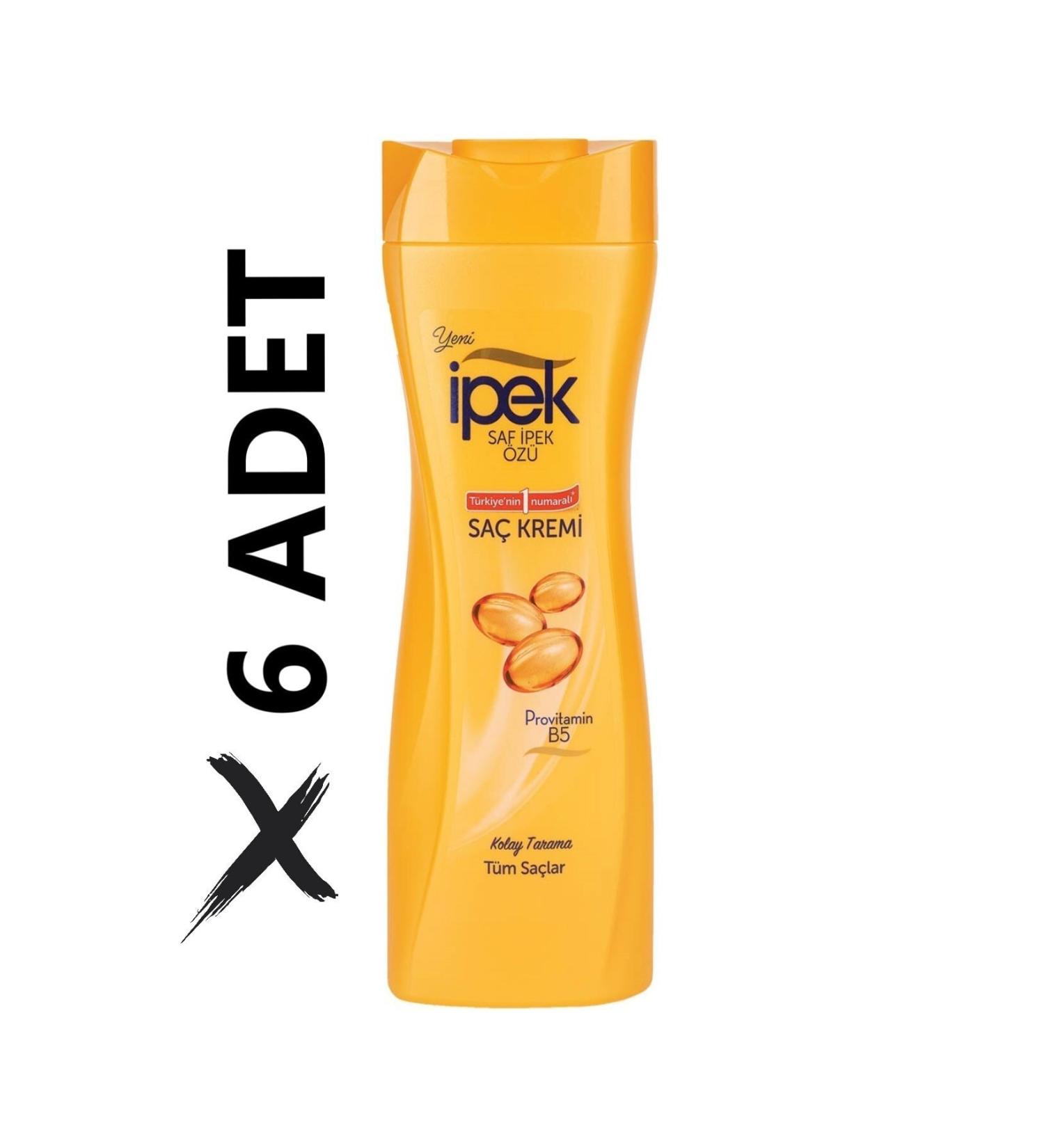 Silk Conditioner Provitamin B5 for All Hair - Easy Combing - 600mlx6 Pieces Advantage Set