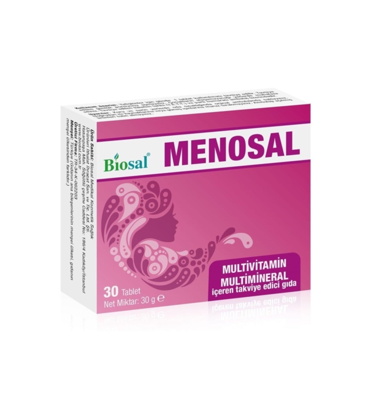 Biosal Menopause Multivitamin Multimineral 30 Tablets