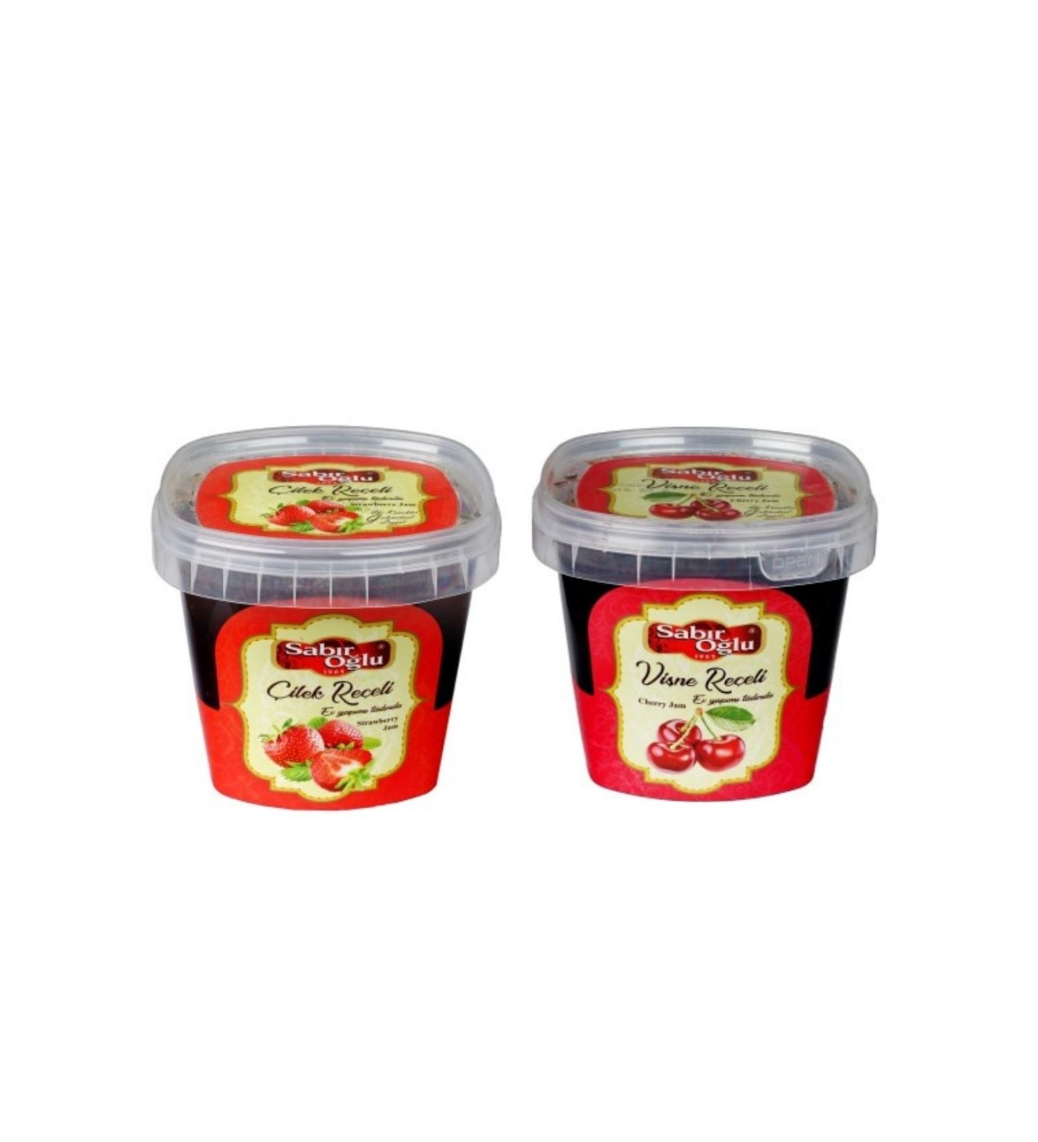 SABIRO LU 800 gr Jam Pls Bucket Cherry and Strawberry