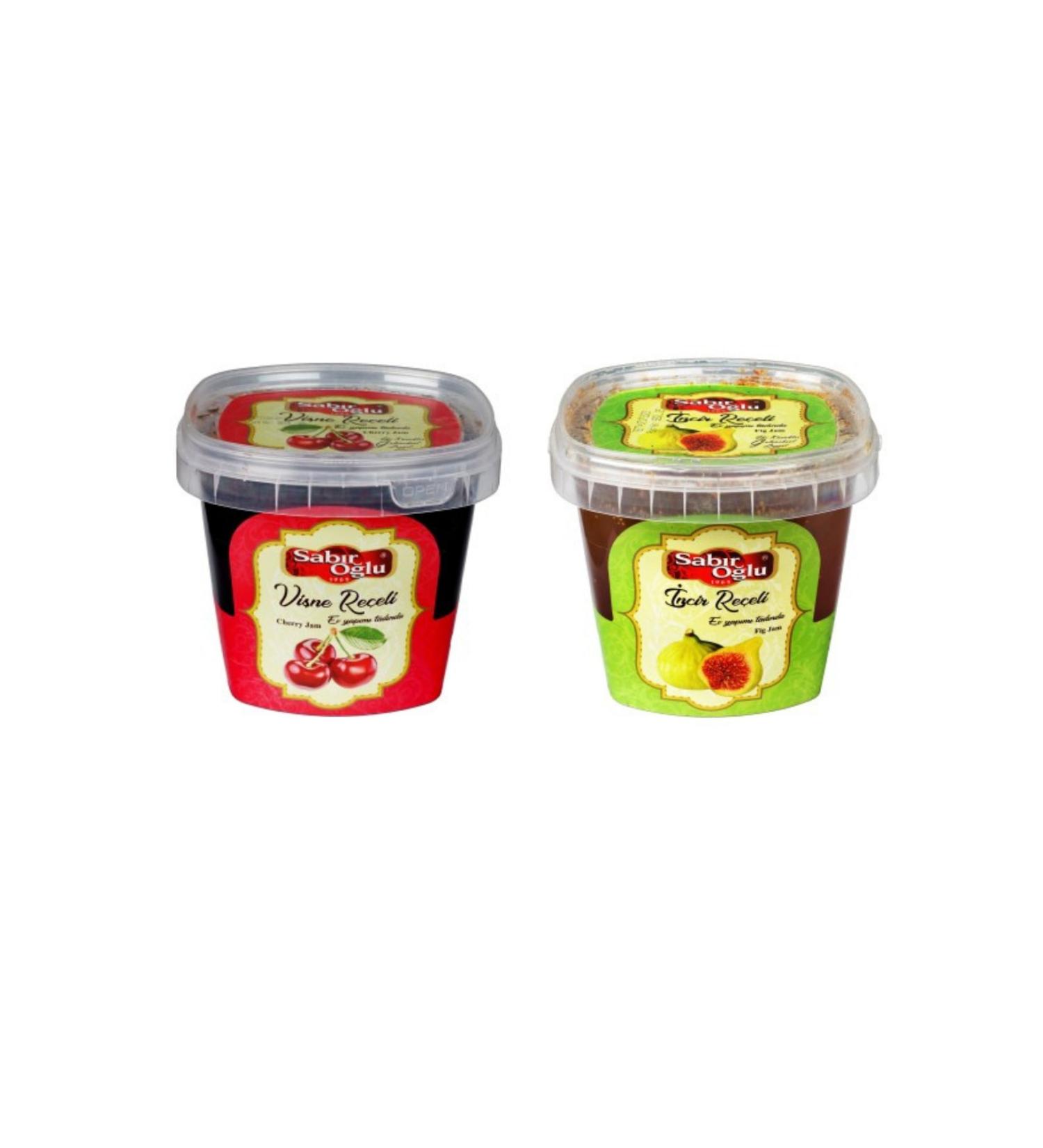 SABIRO LU 800 Gr Jam Pls Bucket Cherry And Fig