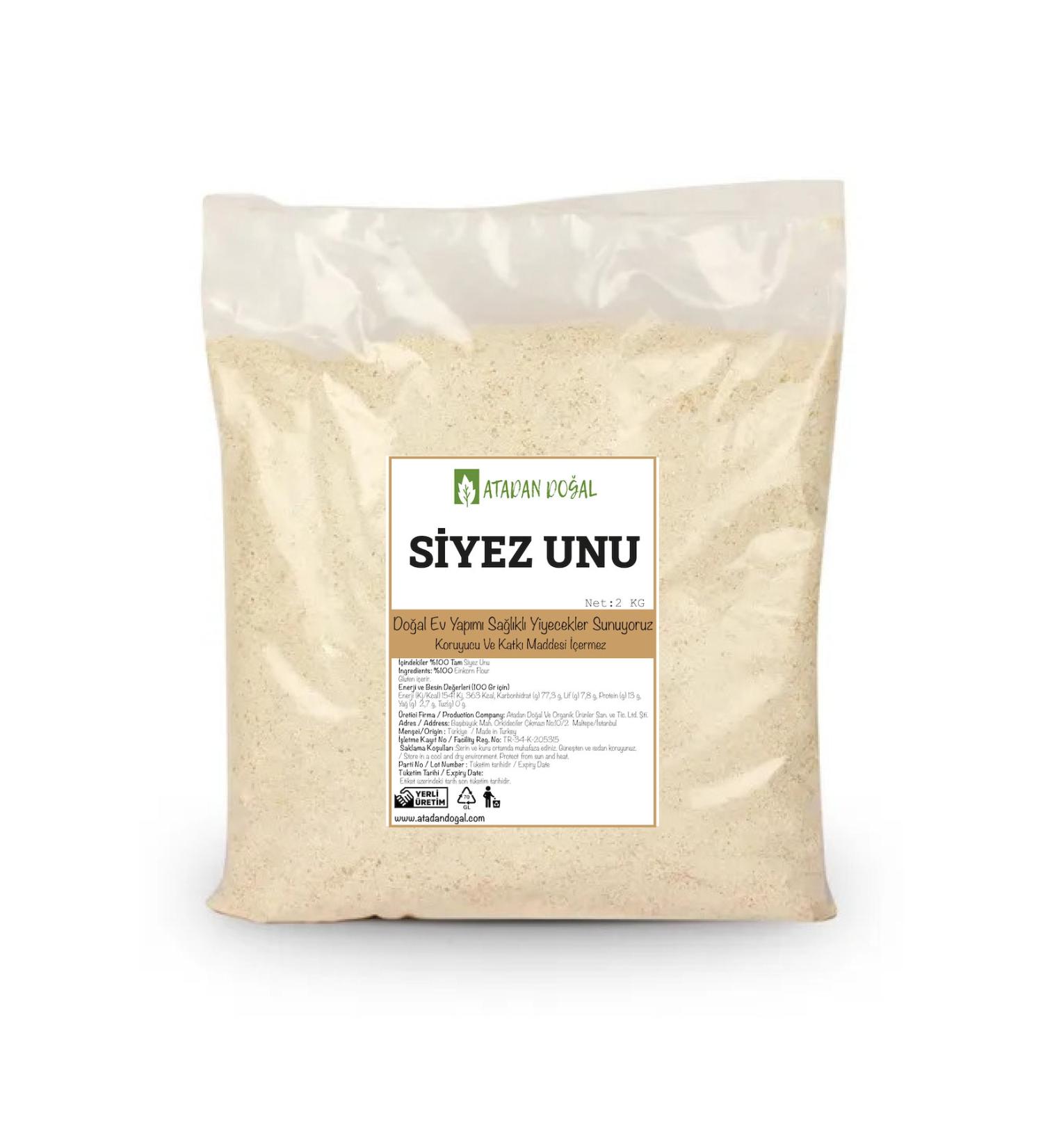 Atadan Natural Additive-Free Einkorn Flour 2kg