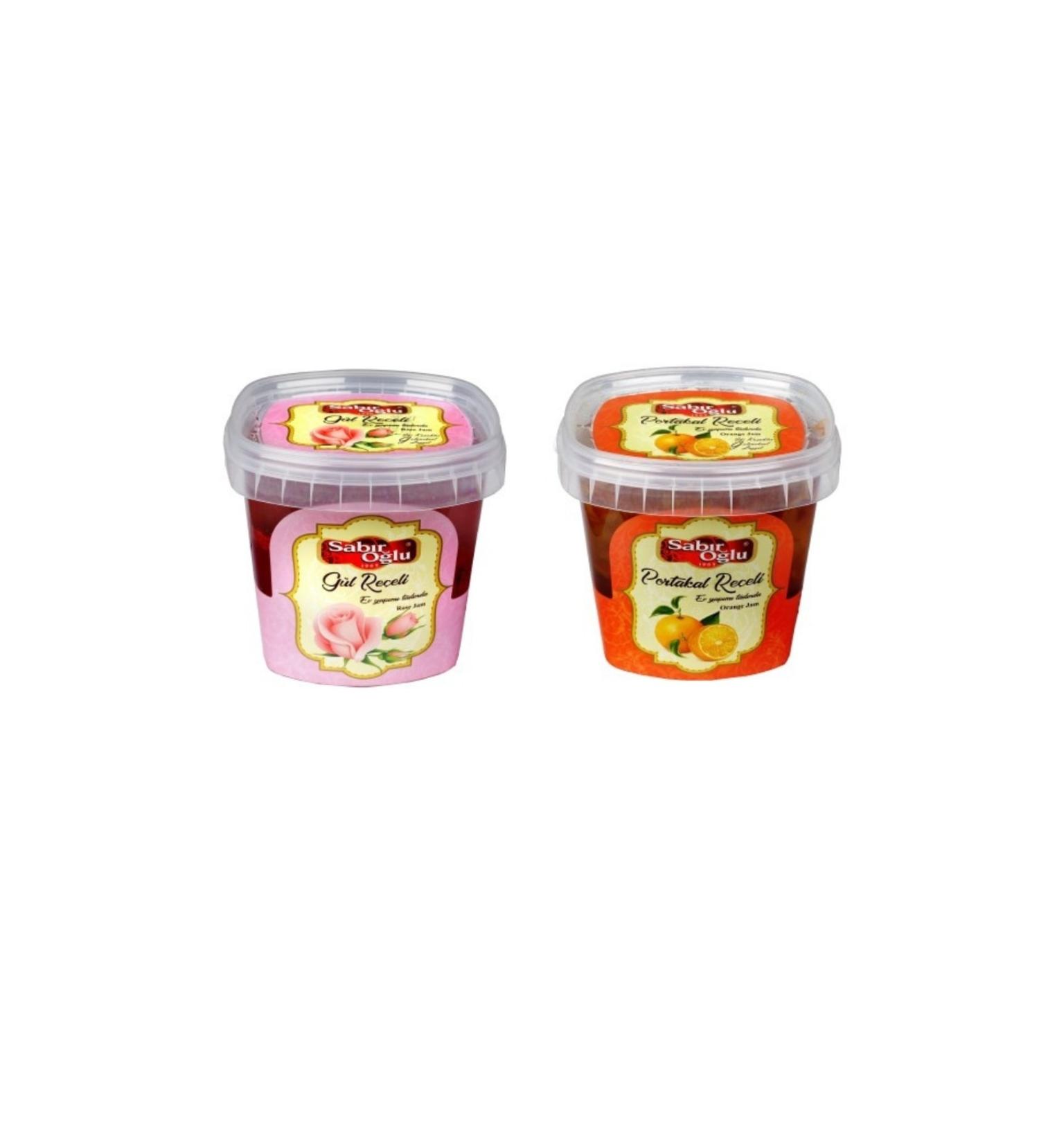 SABIRO LU 800 Gr Jam Pls Bucket Rose And Orange