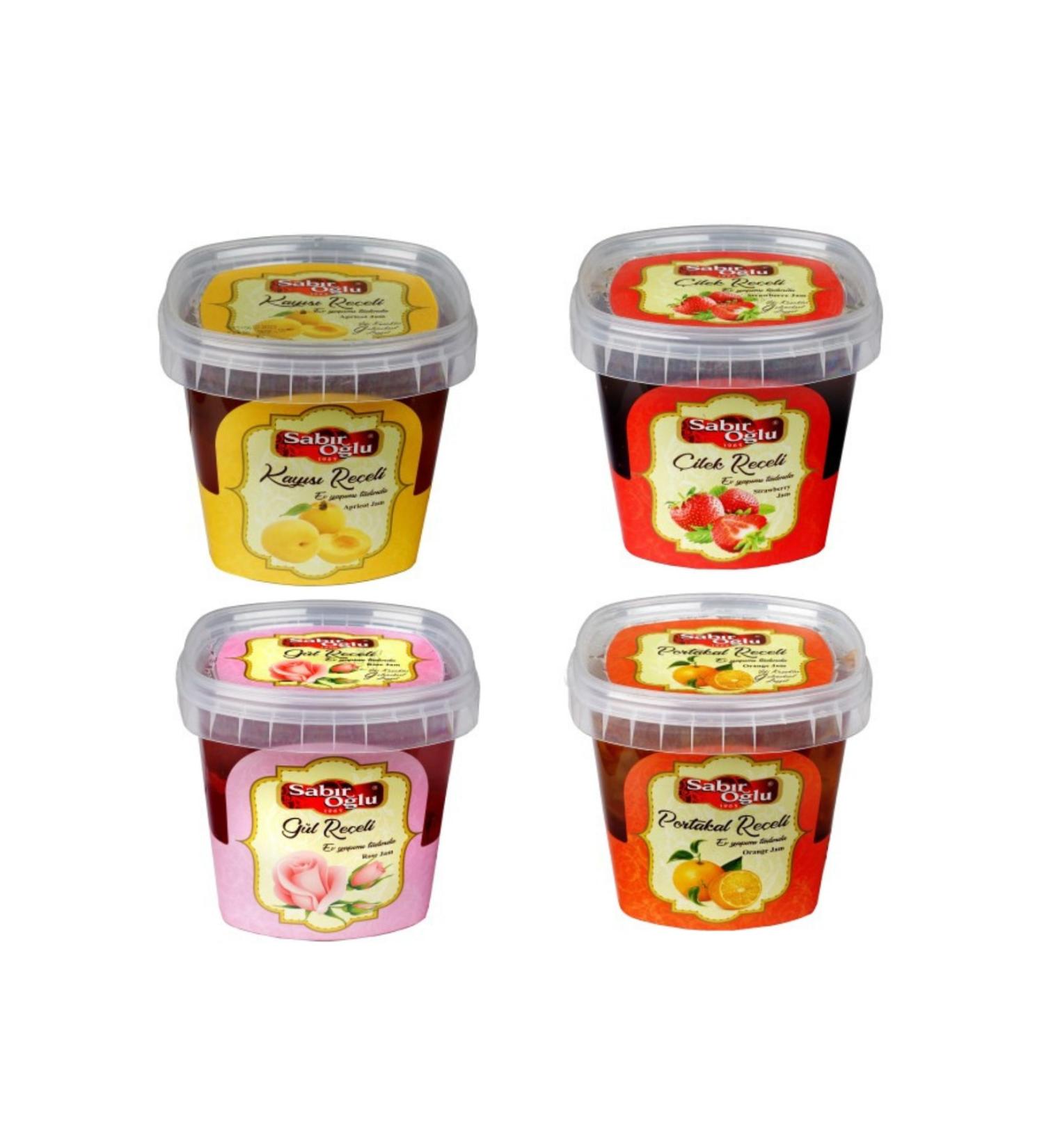 SABIRO LU 800 Gr Jam Pls Bucket Rose-strawberry-orange-apricot
