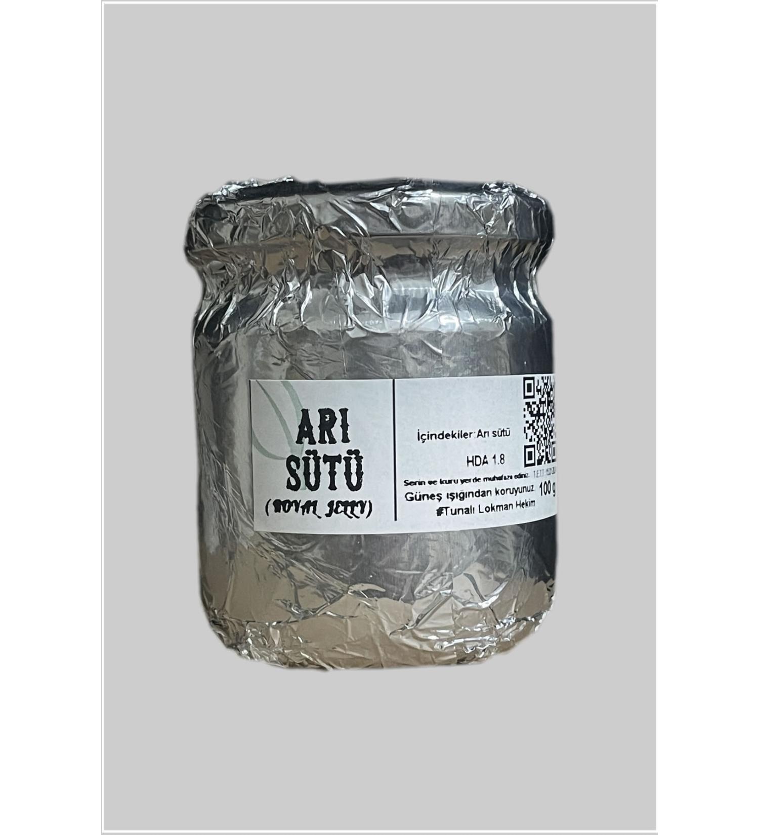 Lokman Hekim Tunali Royal Jelly - 1st Quality - 100gr - 1.8 Hda