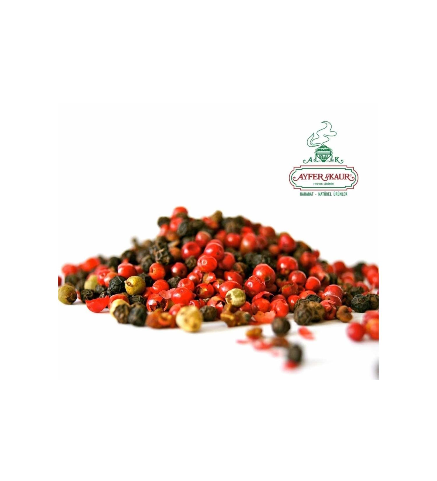 Ayfer Kaur 3 Coloured Peppercorns 500 Gr.