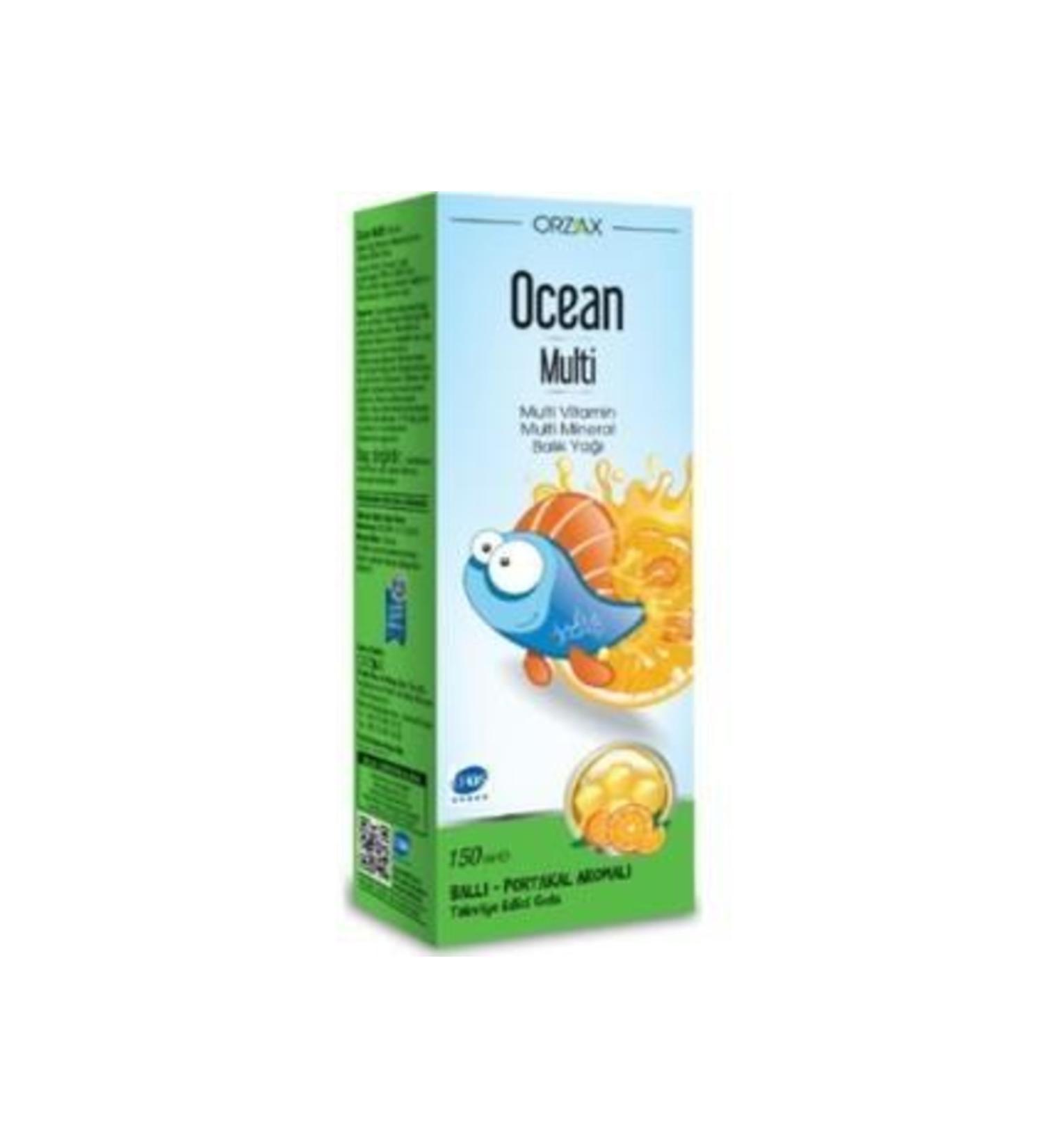 Ocean Multivitamin Multimineral Syrup King Shakir 150 ml