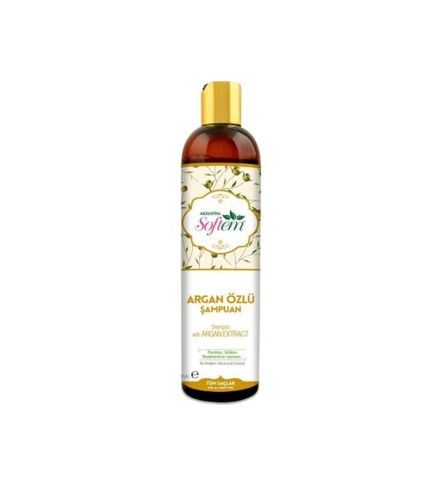 Softem Argan Essence Shampoo 400 Ml