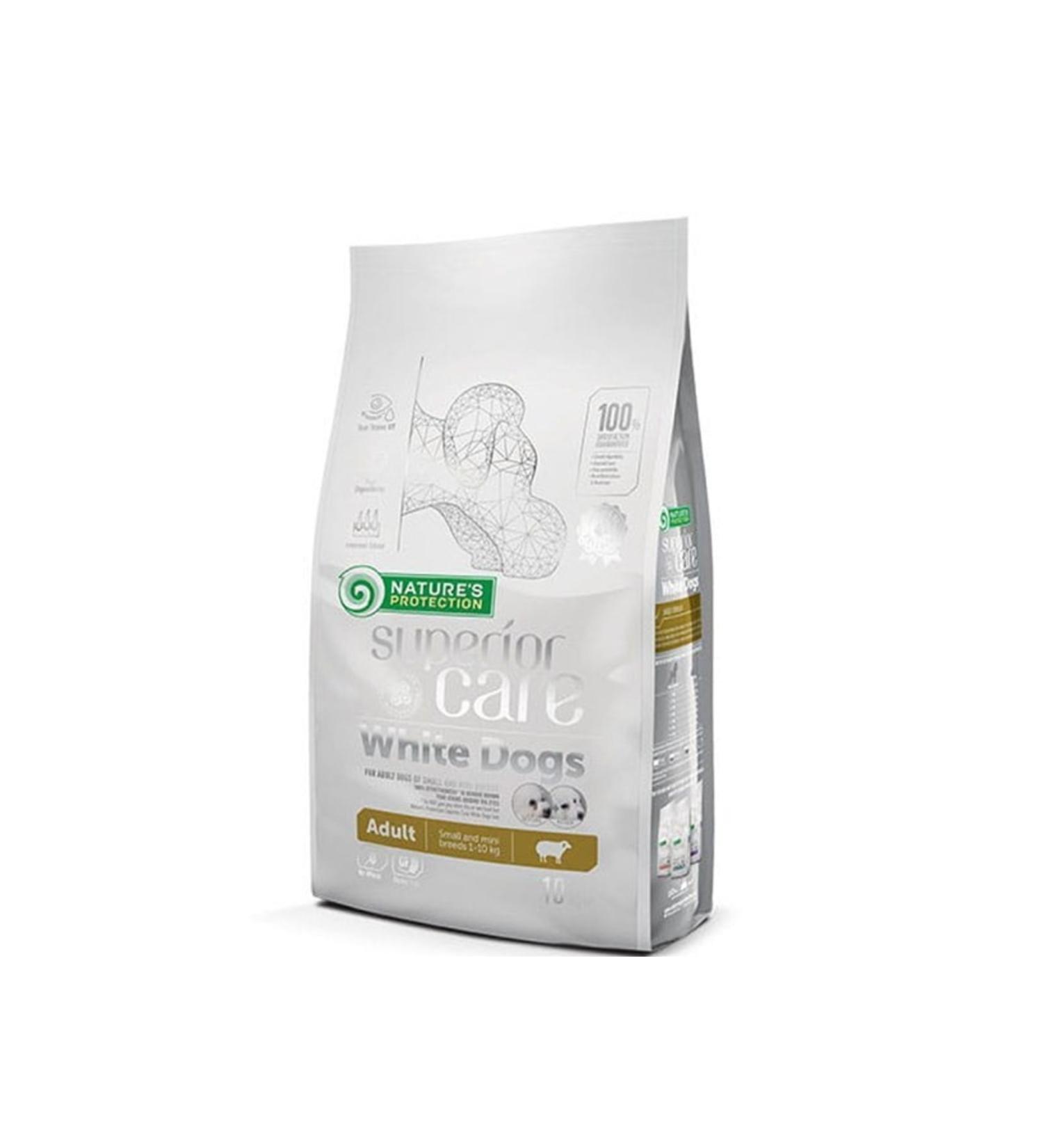 Natures Prodection Natures Protection Adult Lamb Meat Small Breed White Furry Adult Dog Food 1.5 Kg