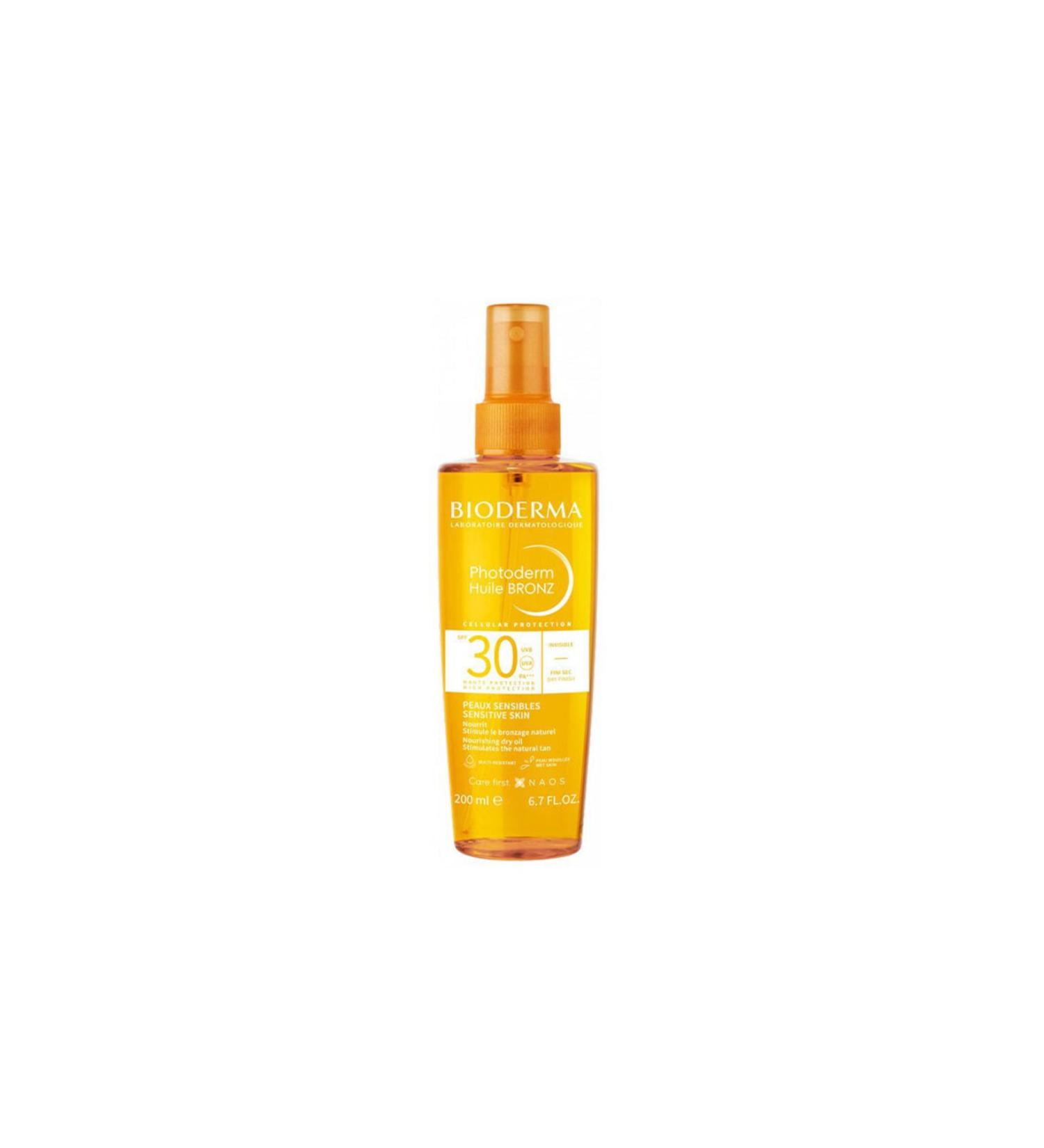 Bioderma Photoderm Huile Bronze Spf 30 Sunscreen 200 Ml